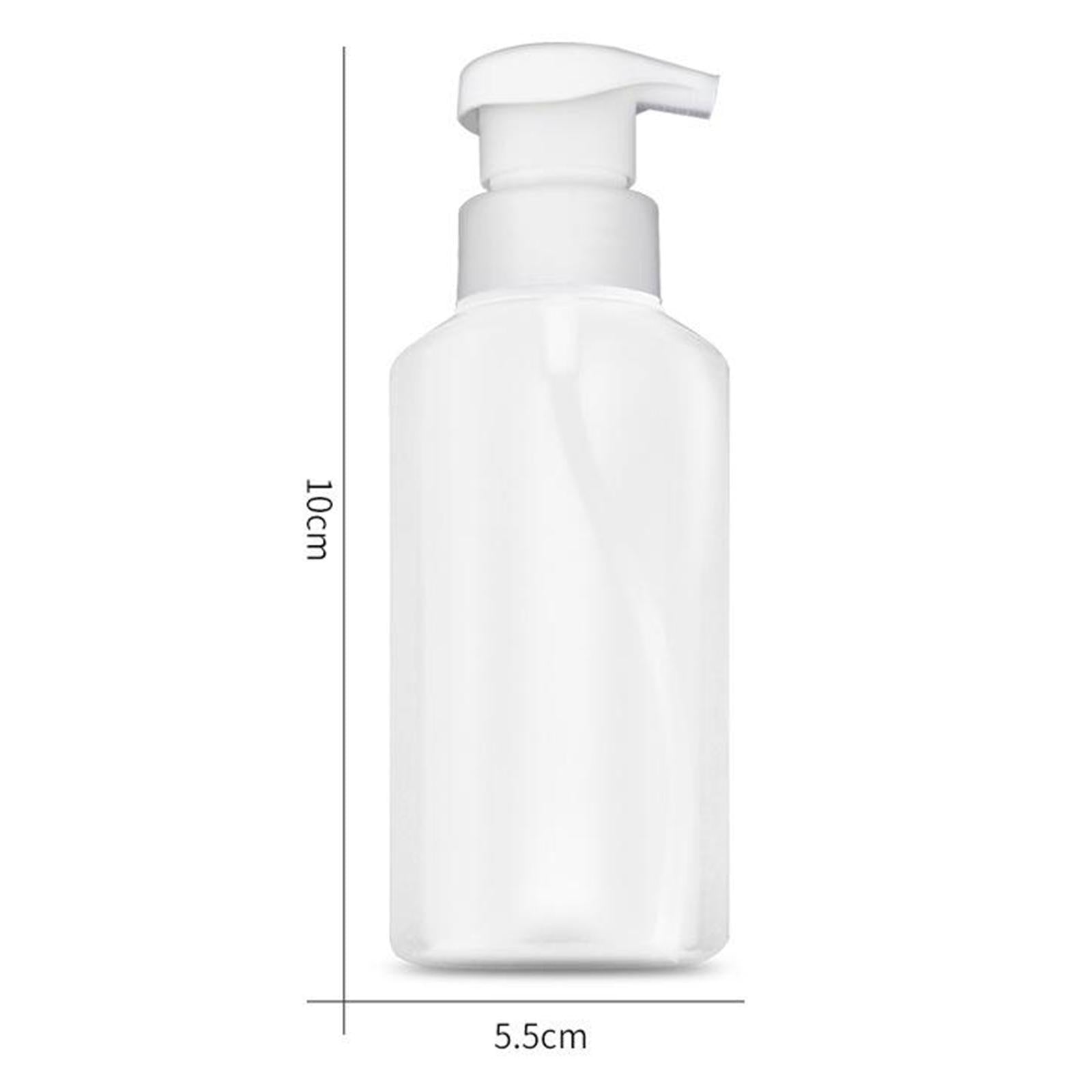 3xPlastic Clear Empty Foam Bottle 150ml Soap Shampoo Dispenser Pump Container