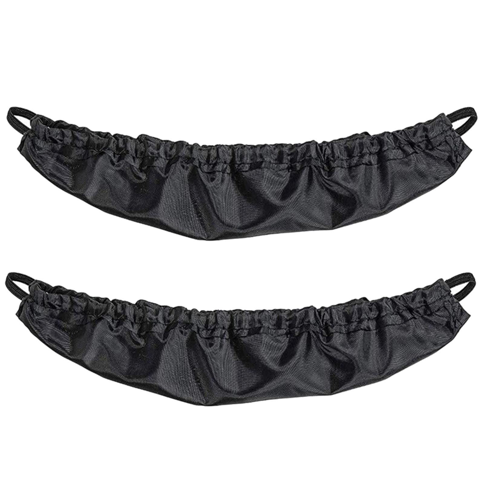 2x2pcs Beard Bandana Adjustable Facial Hair Apron Guard Bonnet Rag Caps Cover