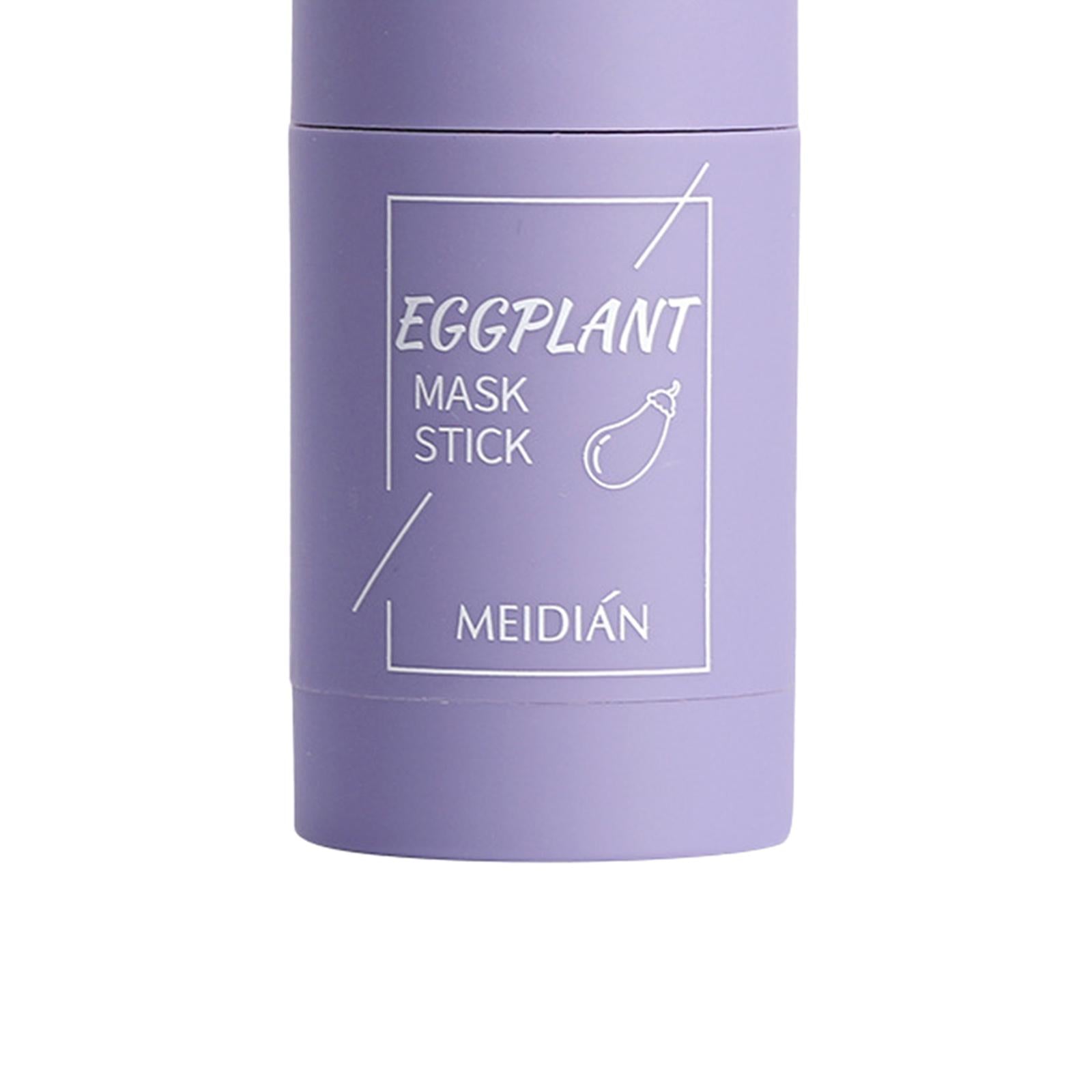 4xPurifying Clay Face Mask Solid Fine Mask Improves Skin  Eggplant