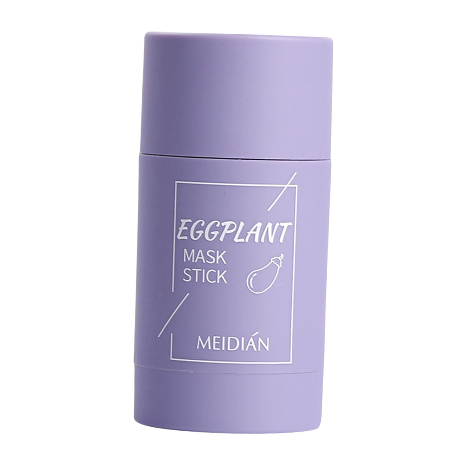 4xPurifying Clay Face Mask Solid Fine Mask Improves Skin  Eggplant