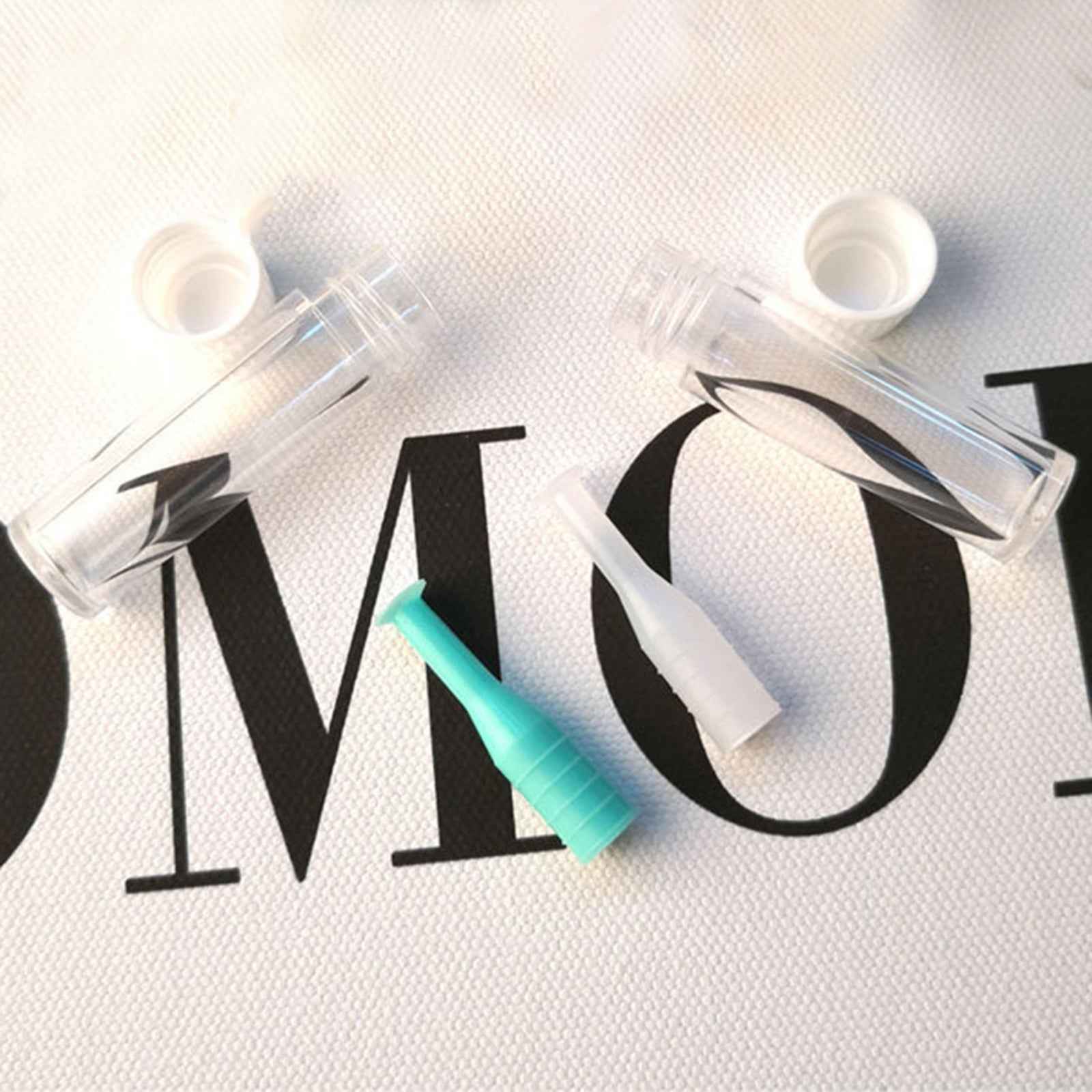 Soft Hard Contact Lens Remover Insertion Tool Stick Plunger White 10pcs