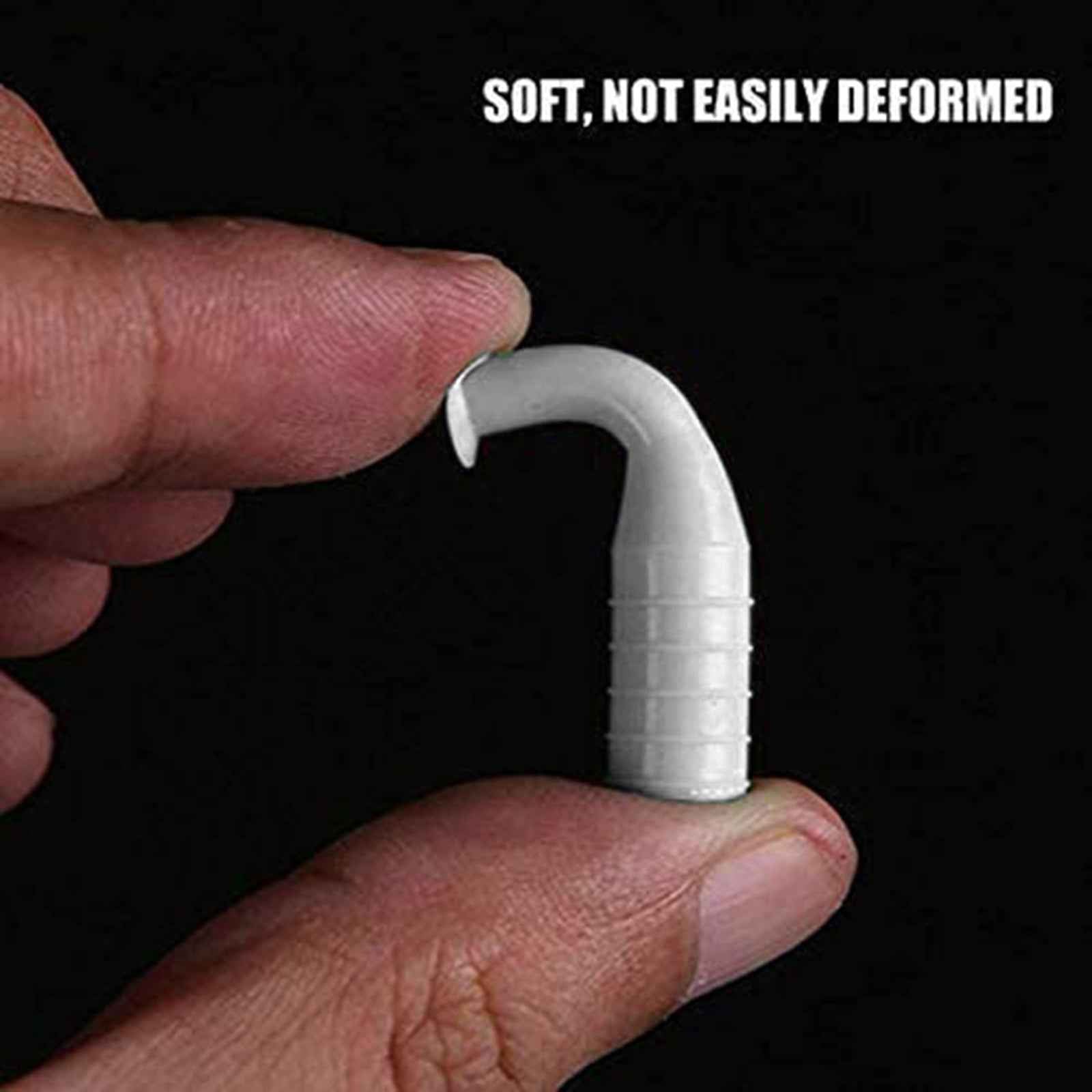 Soft Hard Contact Lens Remover Insertion Tool Stick Plunger White 10pcs