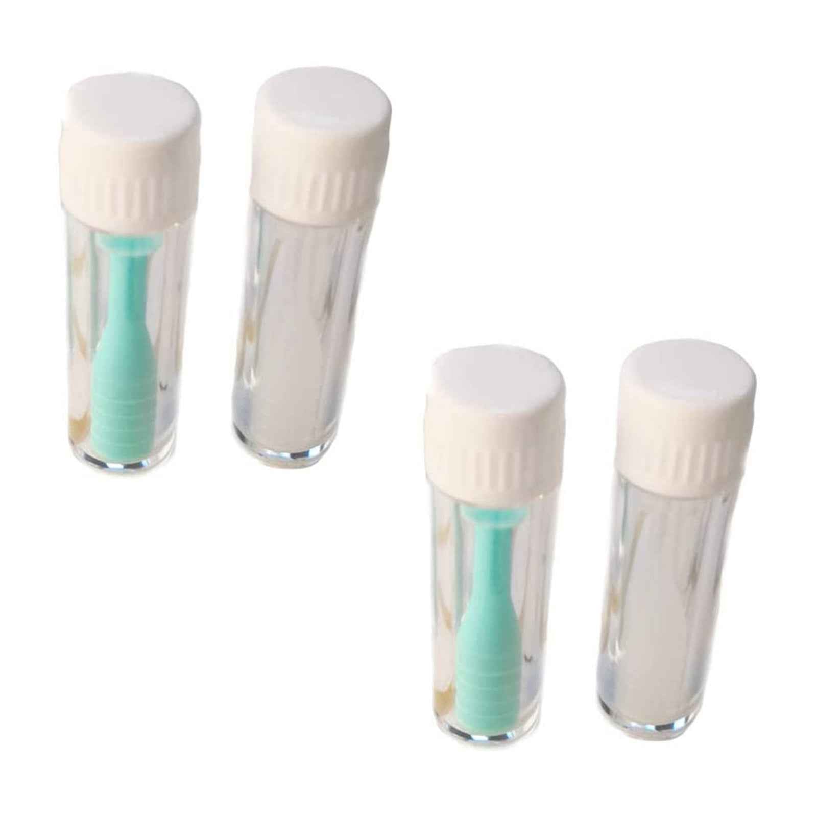 Soft Hard Contact Lens Remover Insertion Tool Stick Plunger White 10pcs