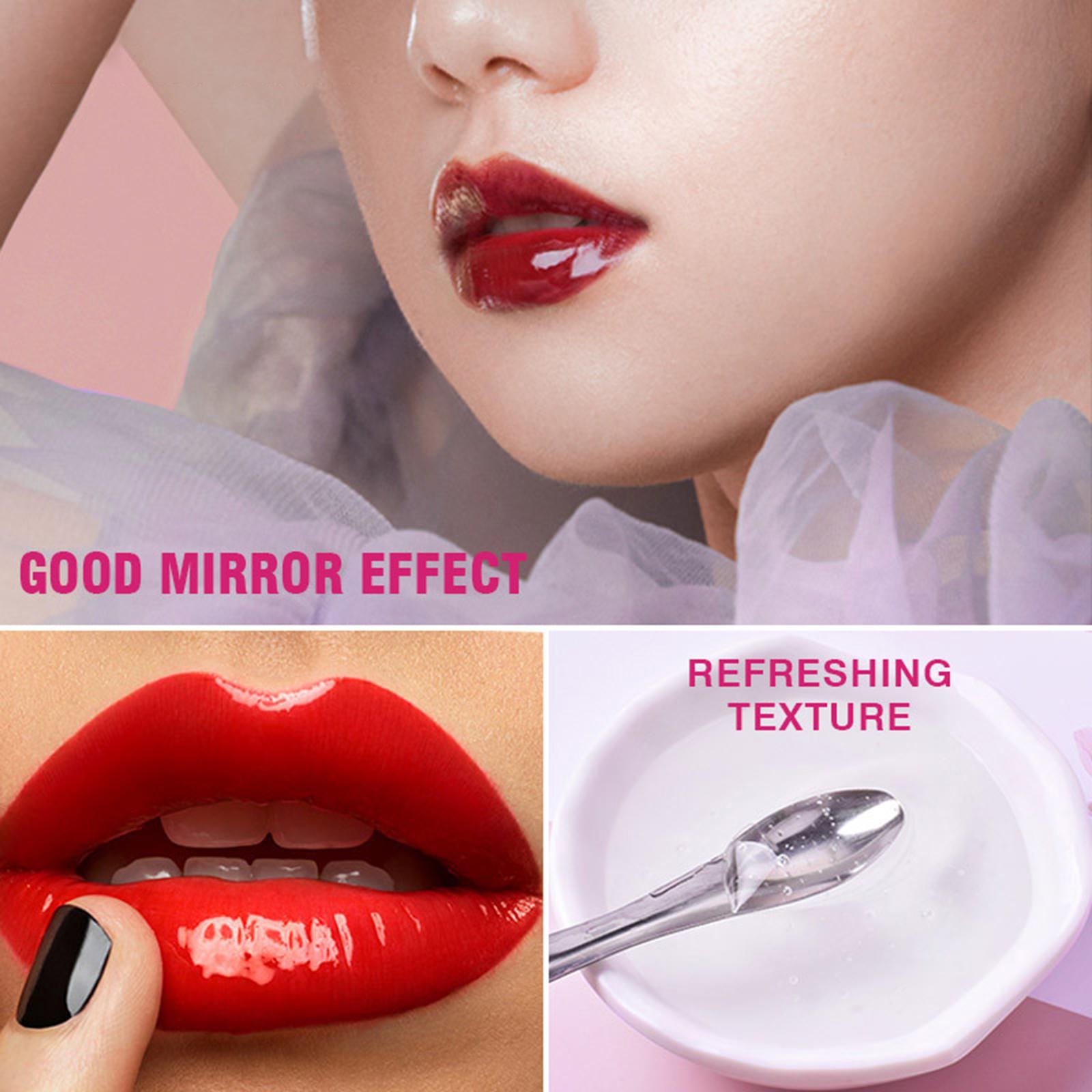 2xMakeup Cosmetics Lip Gloss Base Essence Non-sticky DIY Making 50ml Pink