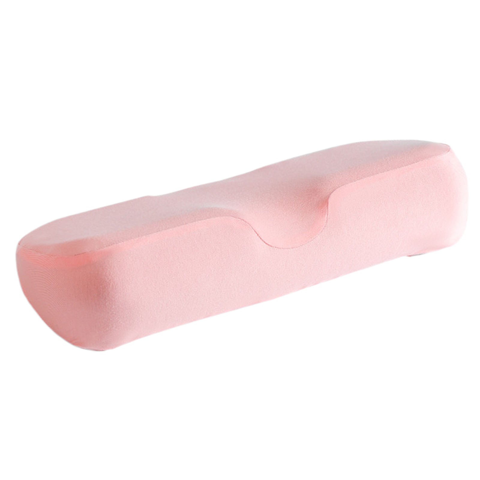 Cervical Pillow Memory Foam for Orthopedic Stomach Sleepers Stress Pink