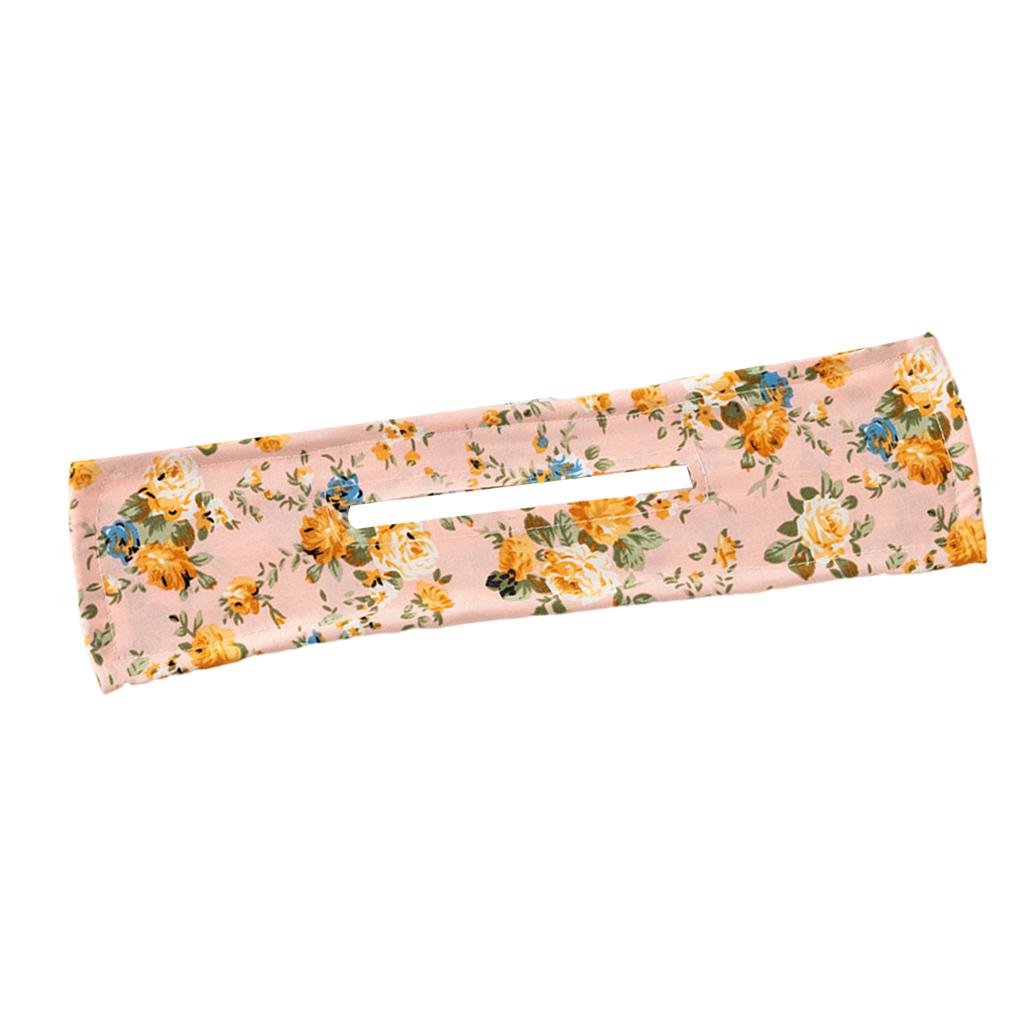 2xDeft Bun Fashion Hair Bands Women Summer Knotted  Blue Flower Pink 