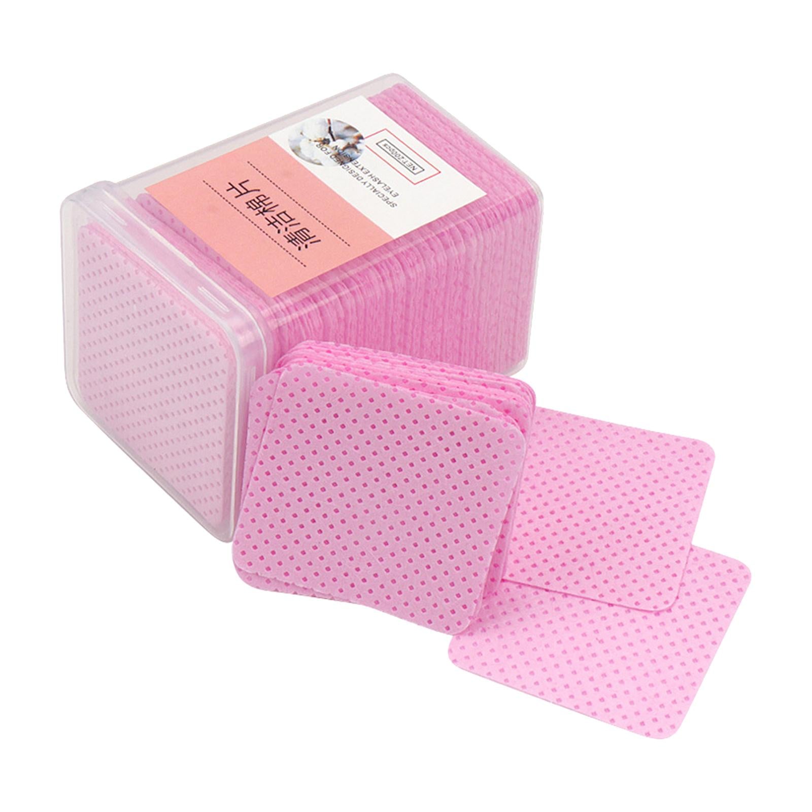 4x200Pcs Glue Nozzle Wipes Soft Glue Wiping Cloth Removers Tools for Eyelash