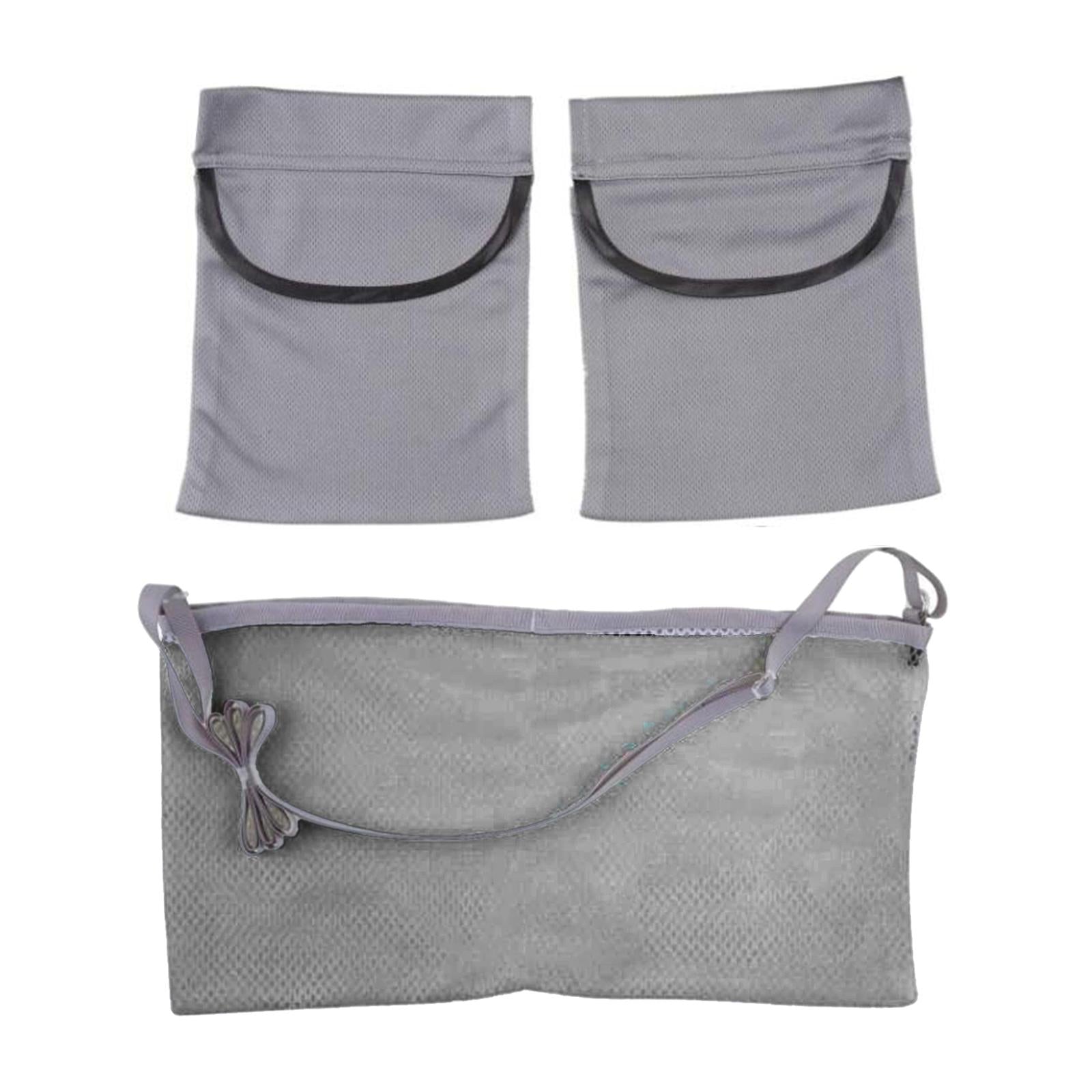 Adjustable Drainage Pouch Set Tools for Mastectomy Operation Showering Grey