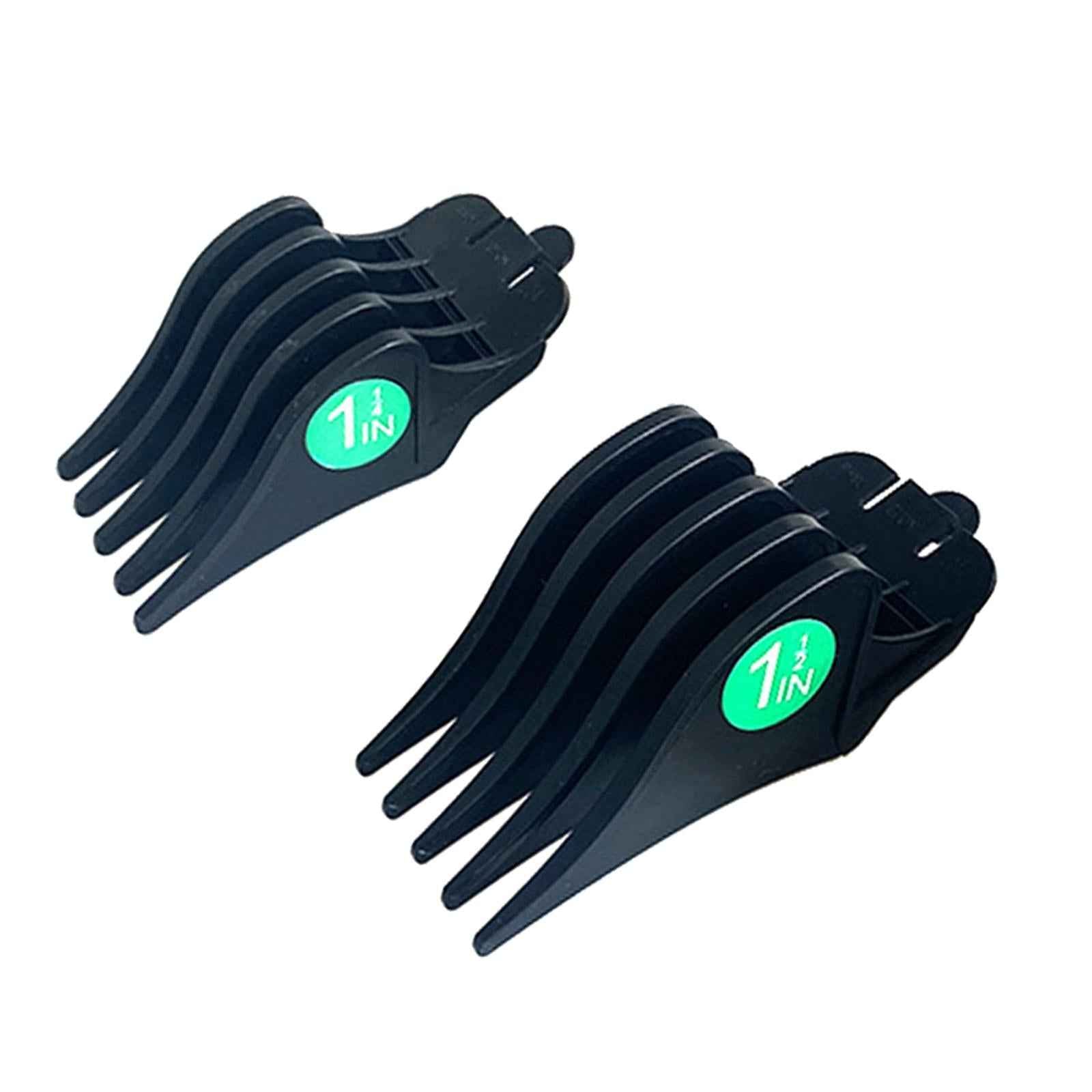 3Pcs Hair Clipper Limit Combs 32mm 38mm 51mm Cutting Guard Attachment Black