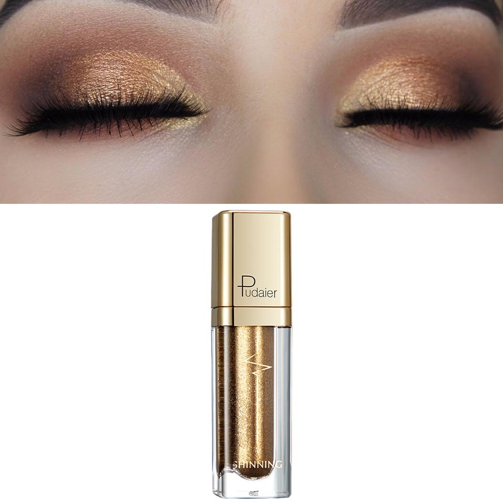2x Liquid Eyeshadow Diamond Pencil Stick Cosmetic Gift Glamour  Golden Brown