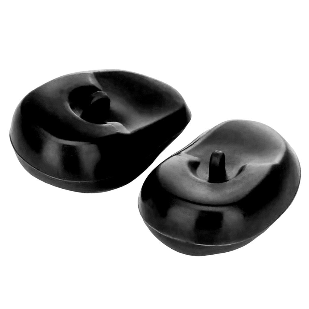 2x2 Pieces Ear Cover Protector Waterproof Ear Caps Hair Salon Coloring  Black