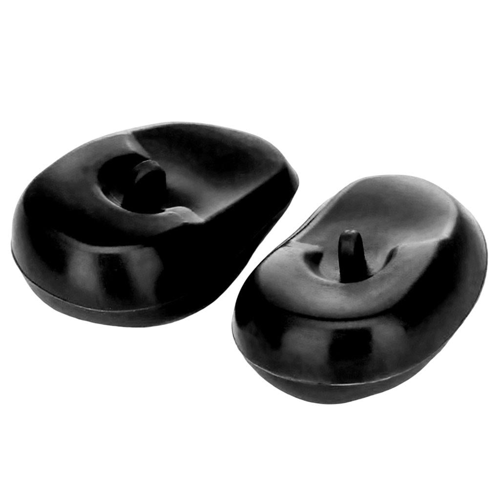 2x2 Pieces Ear Cover Protector Waterproof Ear Caps Hair Salon Coloring  Black