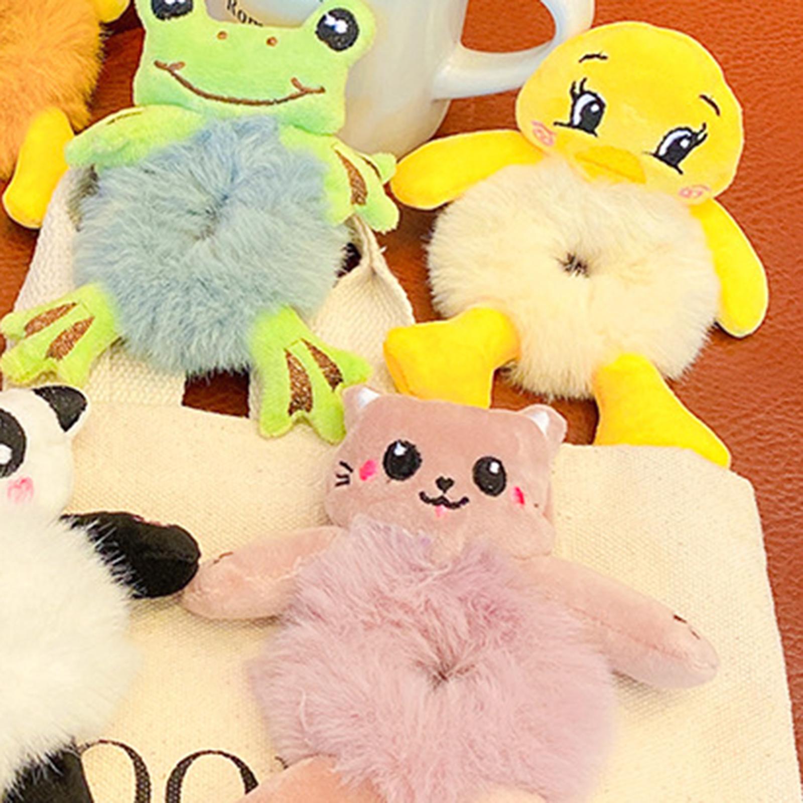 Cartoon Plush Hair Ties Cute Decoration for Women Children Rabbit
