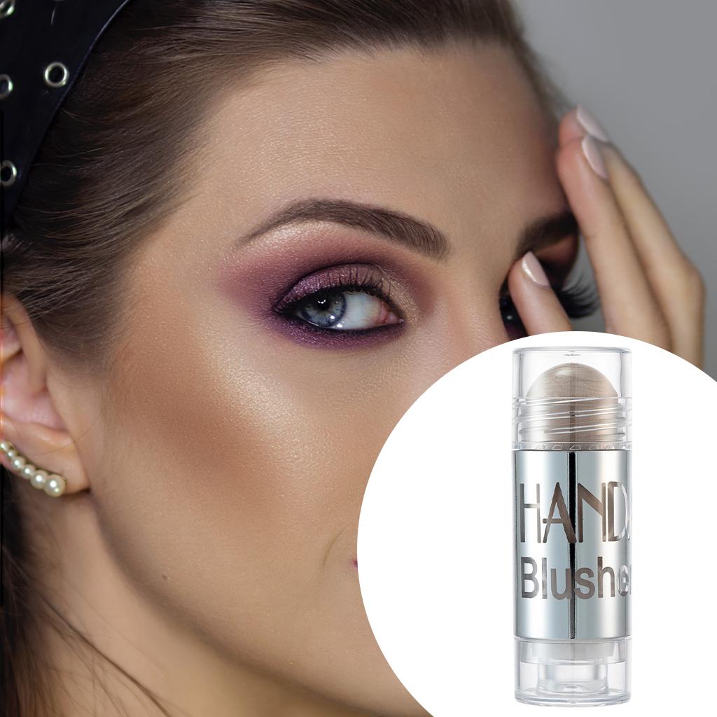 4xBlush Sticks Versatile Cheek Tint Makeup Shimmer for Cheeks Lips 01