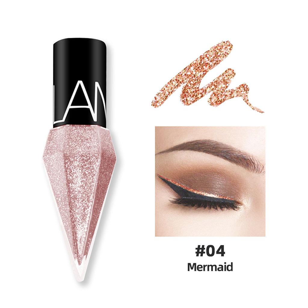 4xLiquid Eye Shadow Lasting Sparkling Eyeliner Fluid for Girls Mermaid