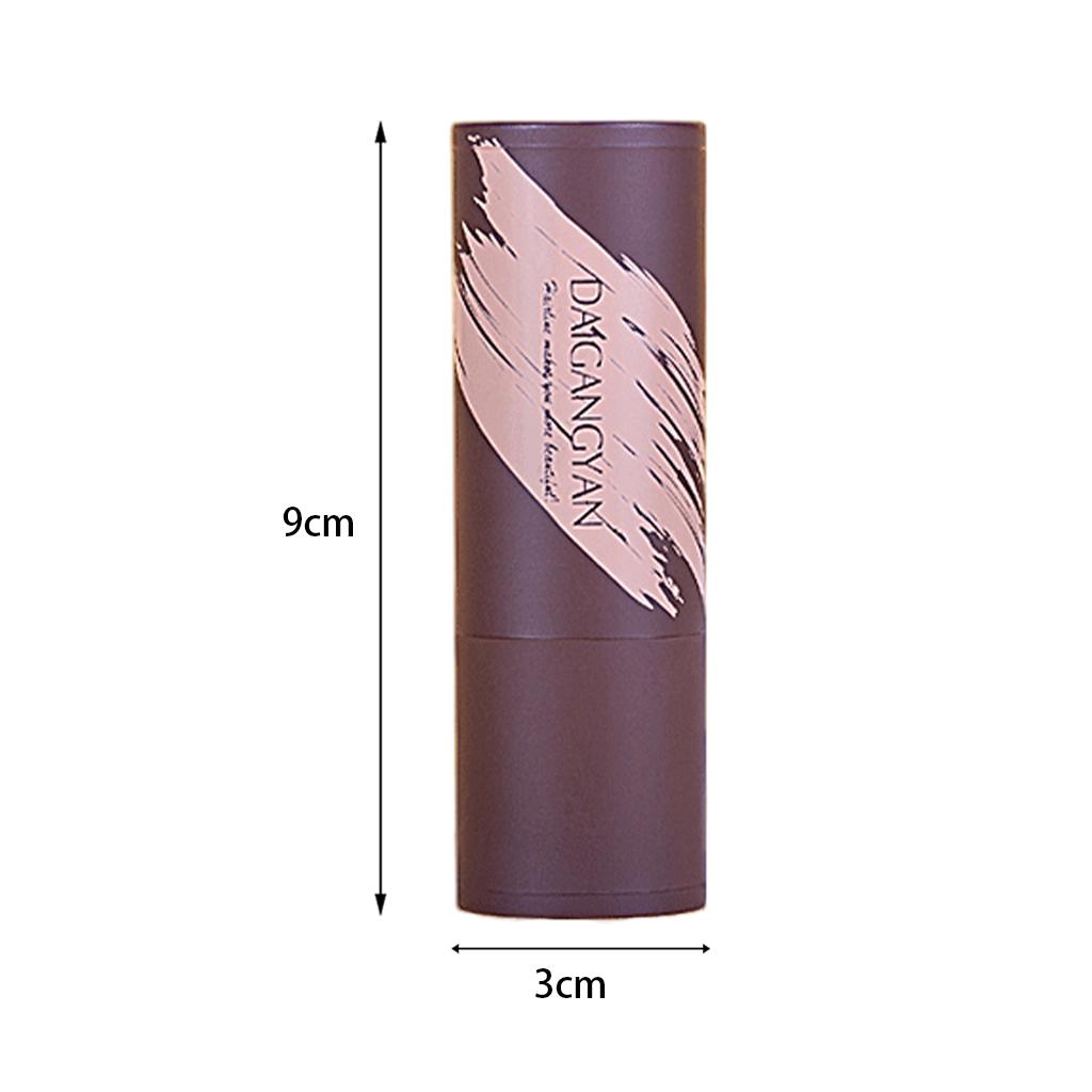 2xMulti Purpose Hairline Hair Shading Powder Instant Coverage for Men Women Brown