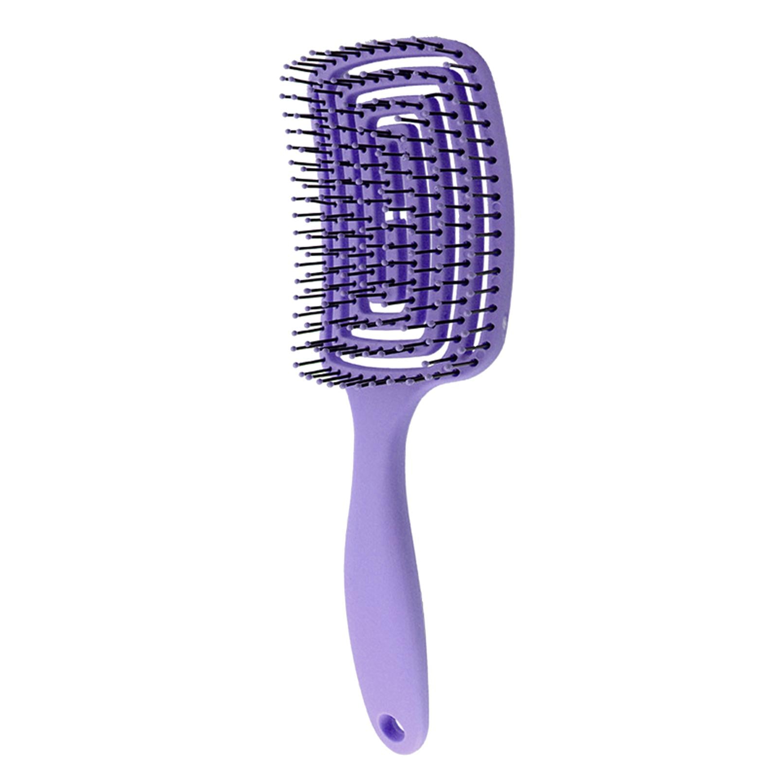 3xDetangle Hairbrush Fast Drying Hair Vented Hair Brush for Barber Pink