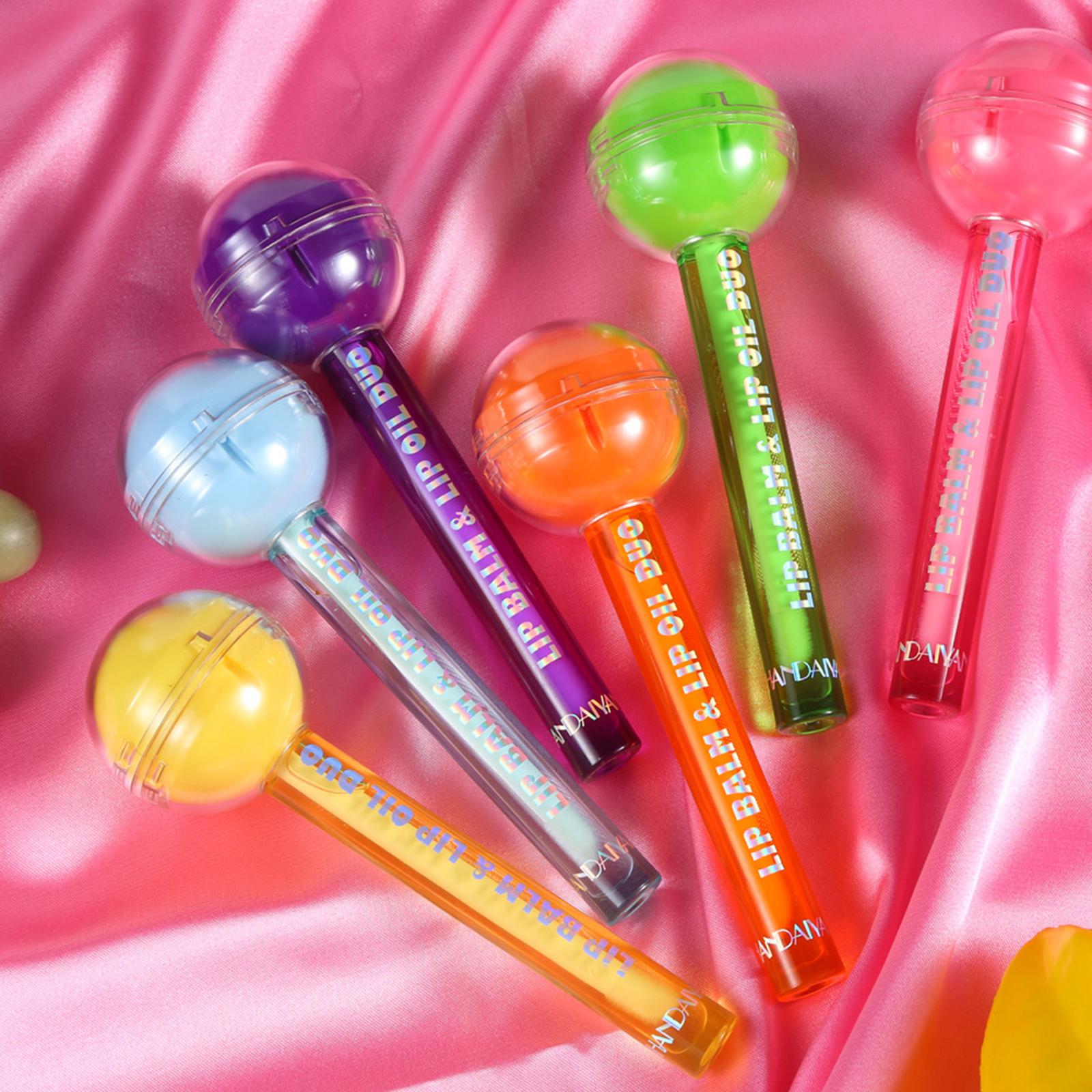 3x2 in 1   Lip Balm Lip Gloss Tint for Dry Lips Lip Care Gifts Blue