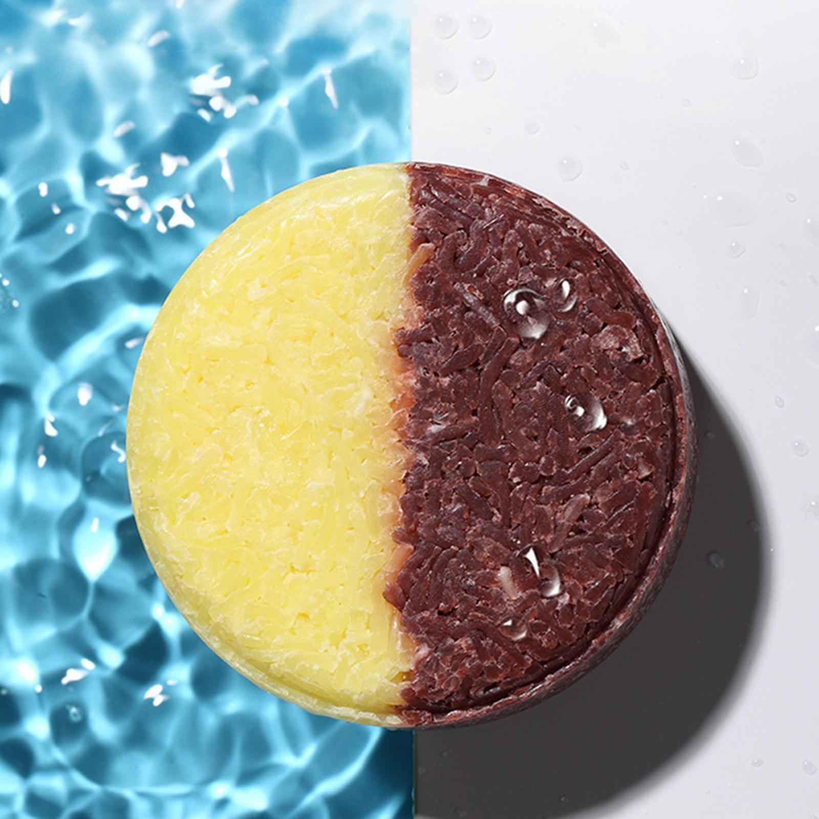 Hair Darkening Shampoo Bar 80G Eco-Friendly for Hair Darkening Plant Essence