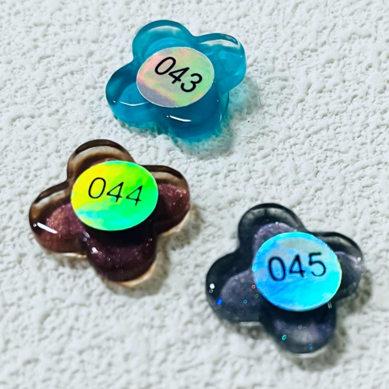 3xLaser Digital Label Stickers for Office Products Lipstick number 001 to 160