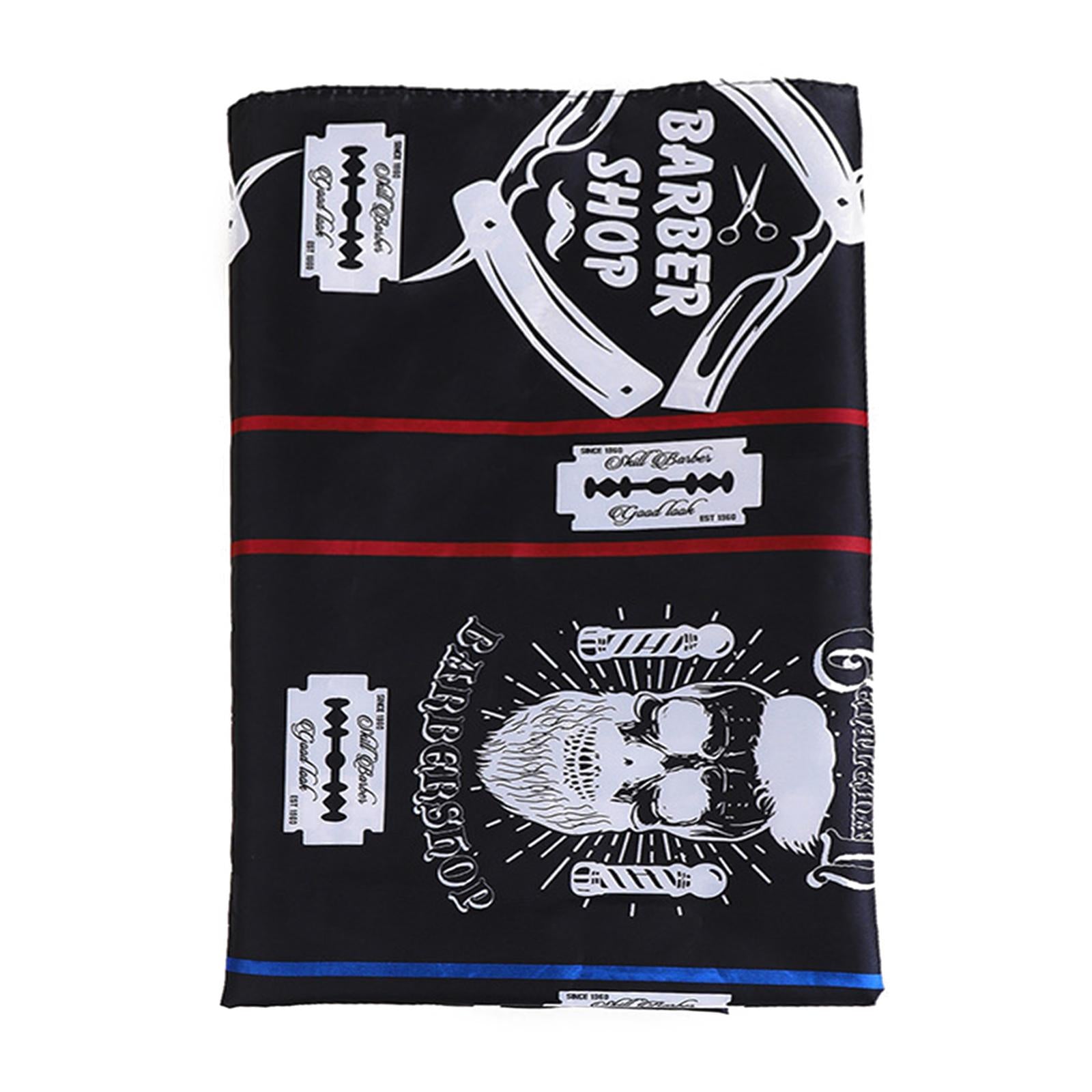 3xHaircut Cape Cloth Waterproof Anti Static Printing Easy Clean for Perming