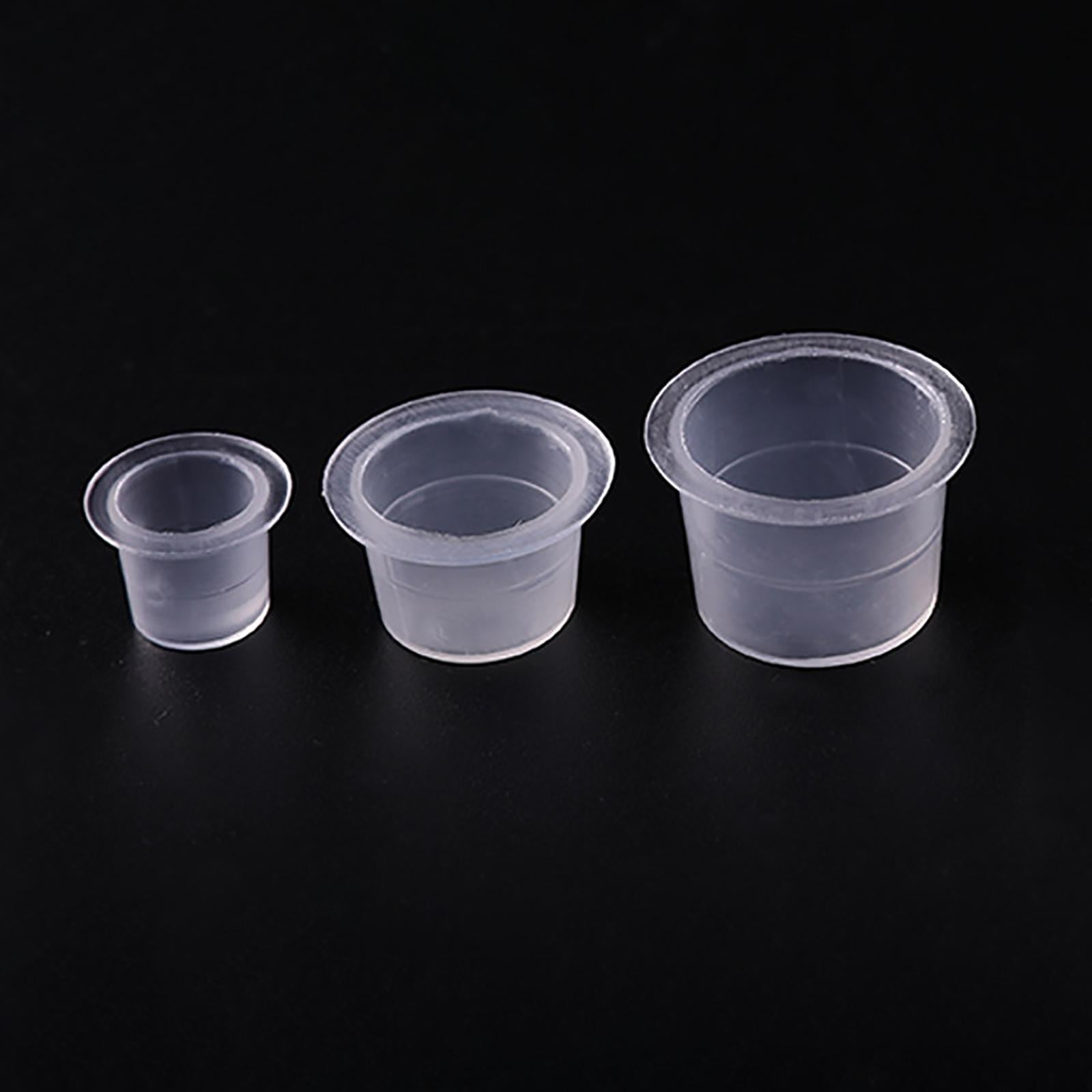 1000x Tattoo Ink Cups Disposable Tattoo Accessory for Tattoo Machine Pigment L