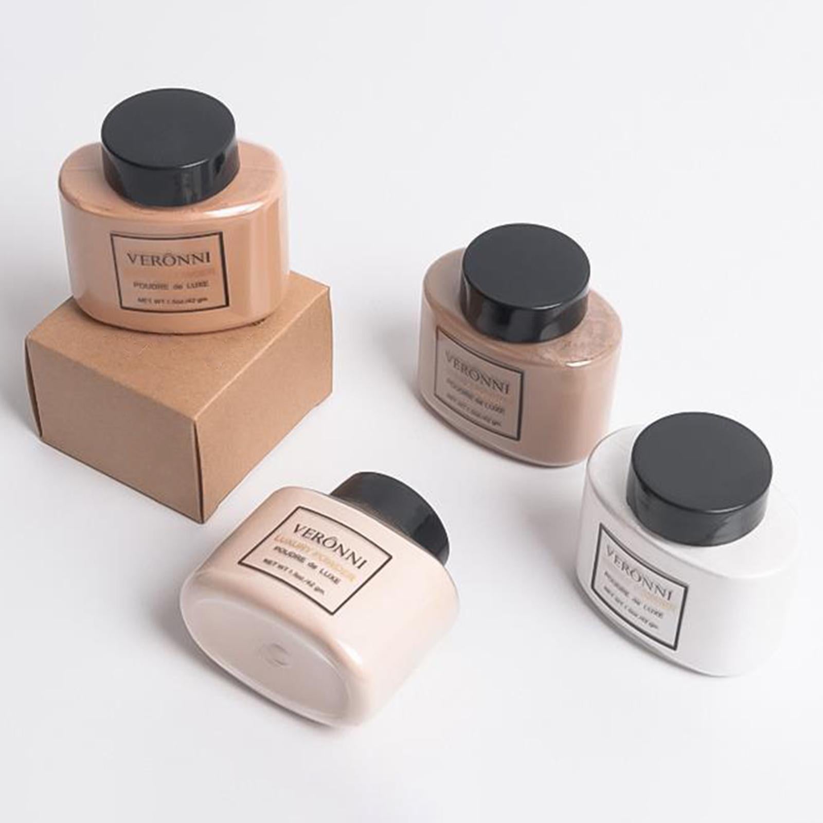 3xLoose Face Powder Semi-Matte Finish Smooth Skin Light Makeup Oil Control 03