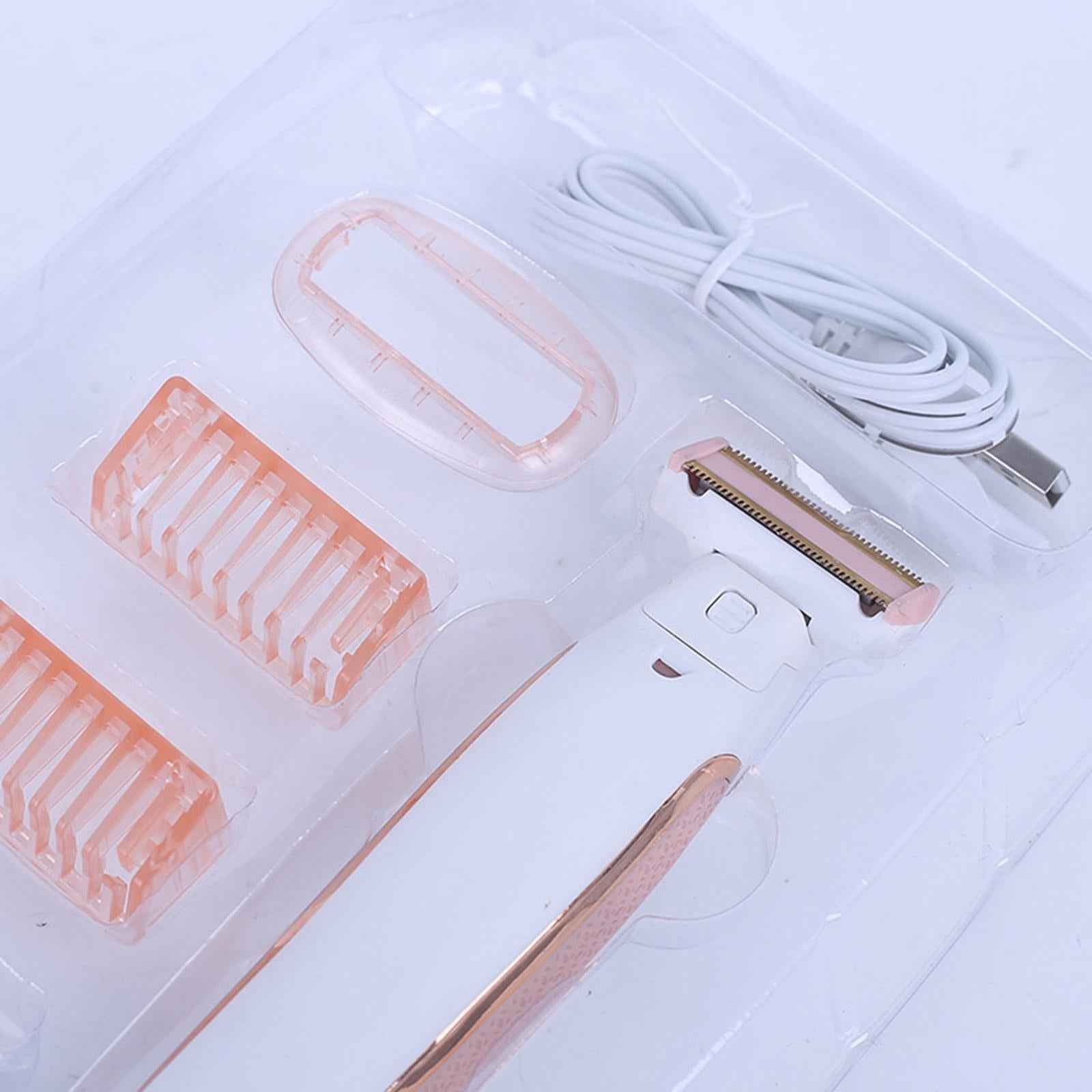 Electric Razor Shaver Floating Heads Hair Trimmer for Body Hair Beard Women