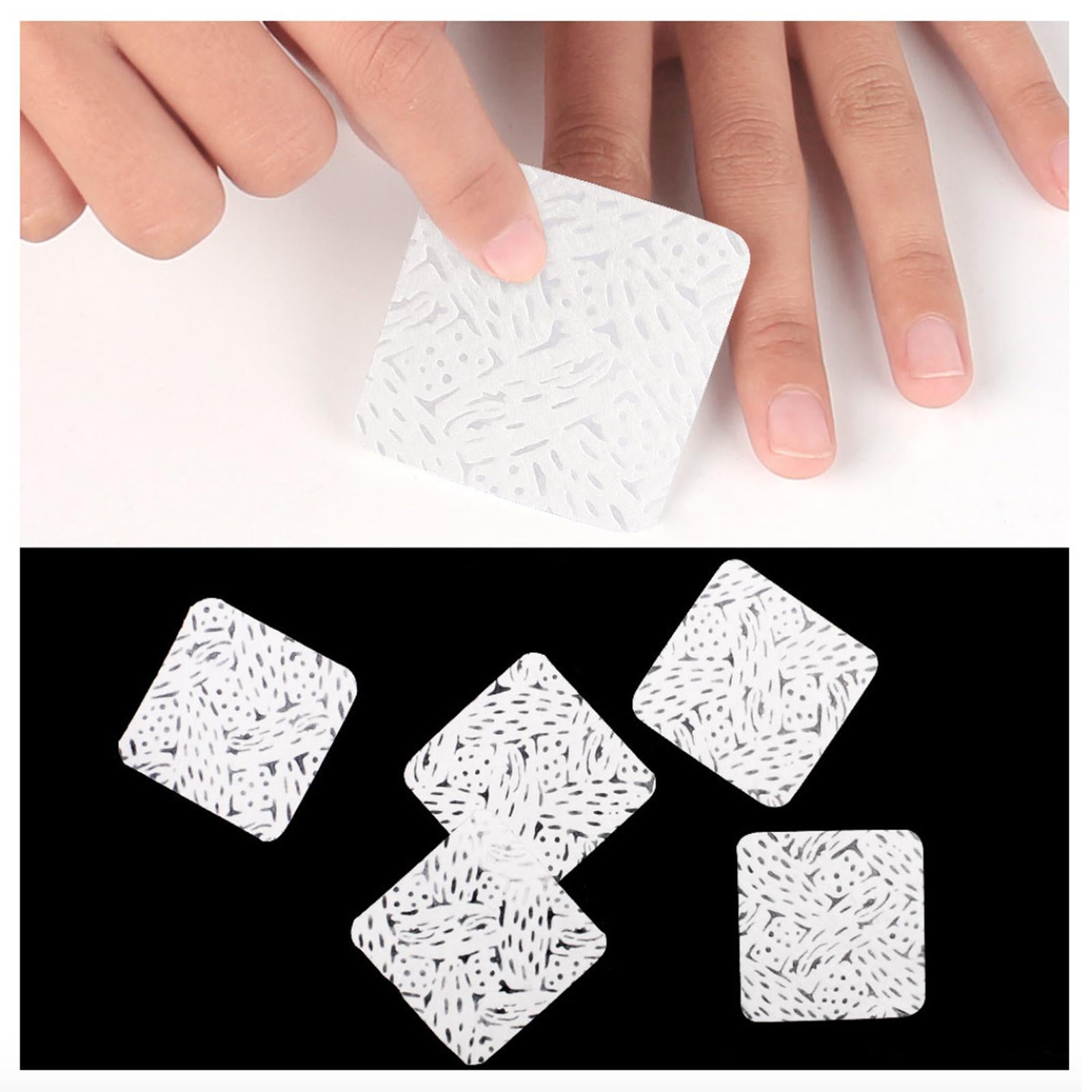 3xNo Lint Nail Wipes Eyelash Extension Glue Nail Wipes Soft 180 Sheets 