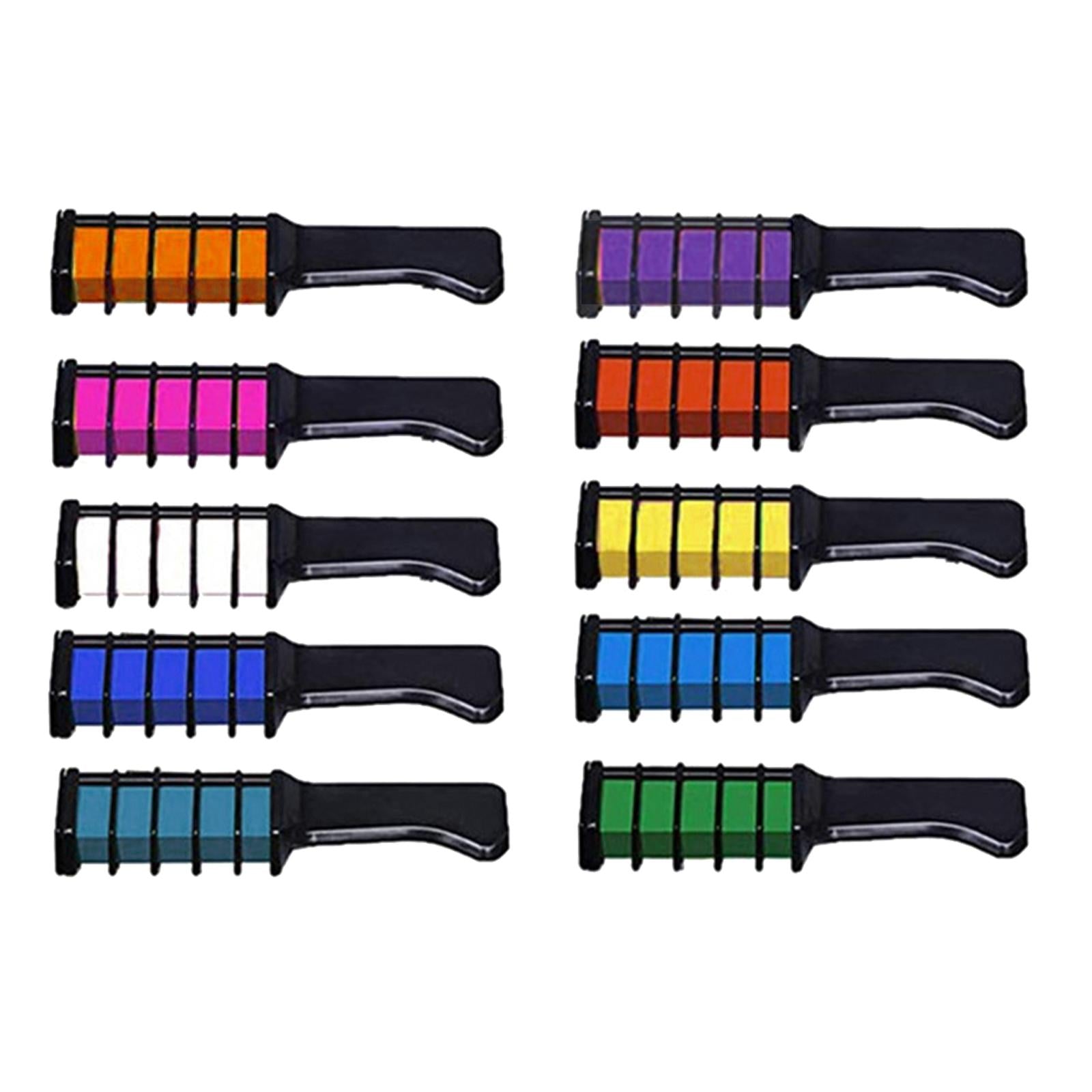 10 Colors Hair Chalk for Girls Kids Washable for Children's Day DIY Gifts
