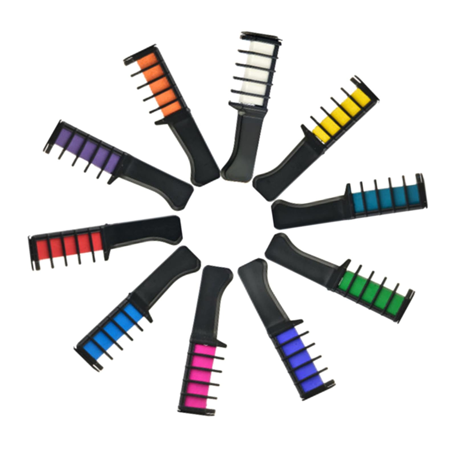 10 Colors Hair Chalk for Girls Kids Washable for Children's Day DIY Gifts