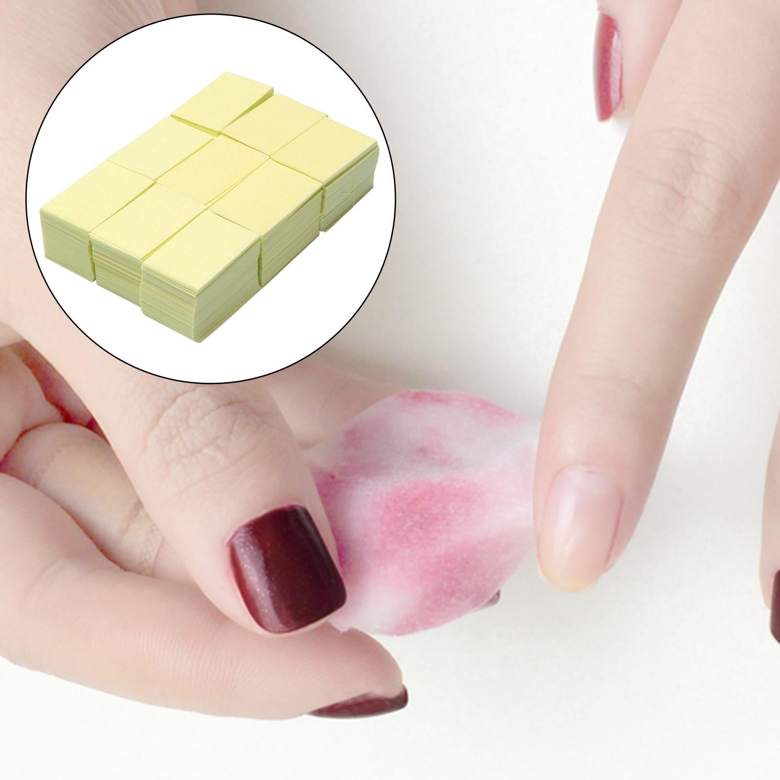 1000x Gel Nail Polish Remover Wipes Cleaner Nail Remover Towel Cleaner Tools