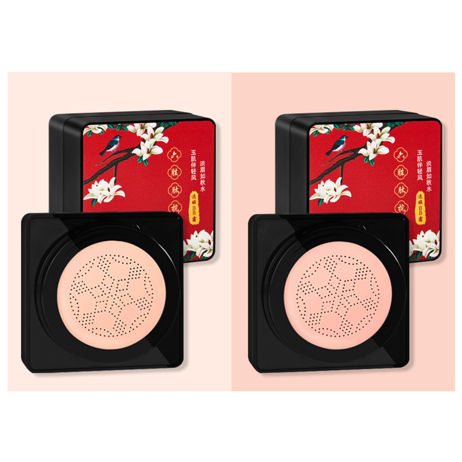 4xMushroom Head Air Cushion BB Cream Concealer Foundation Base Natural Color