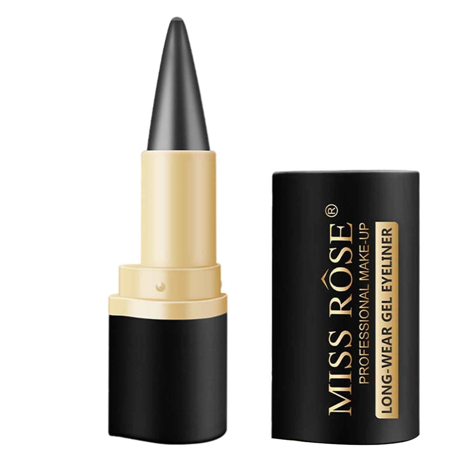 Eye Liner Pencil Waterproof Longwearing for Women No Sharpener Required 02 Black Gray