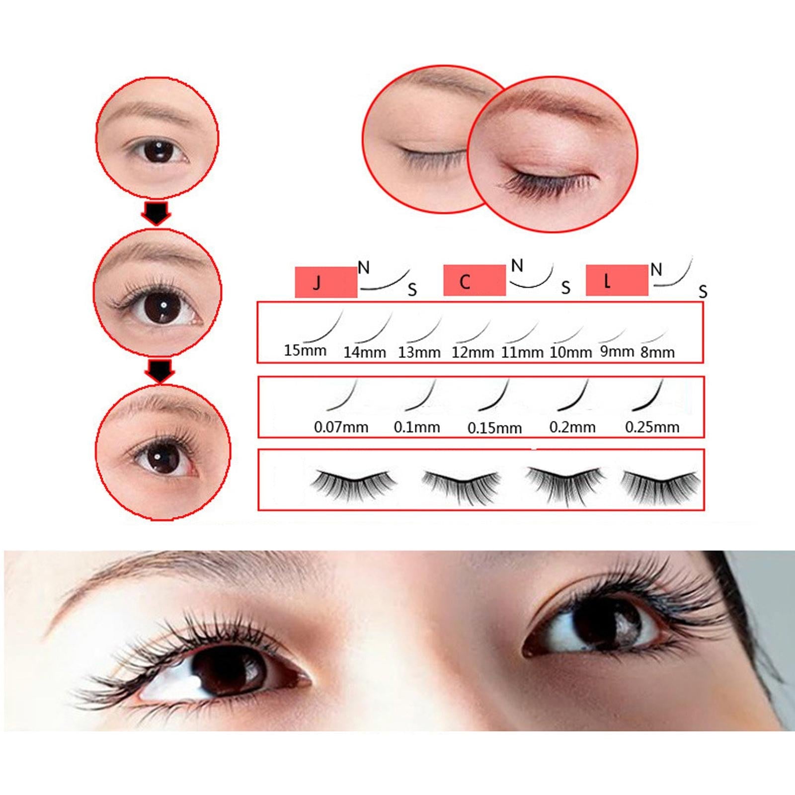 110x Eye Pads for Eyelash Extensions Pre Cut Makeup Tools for Home Use Women