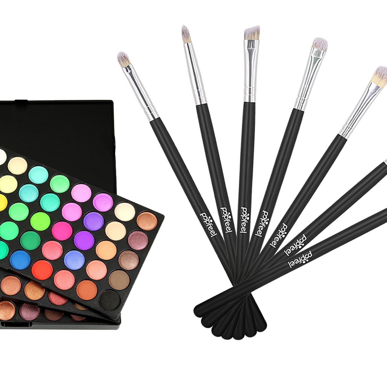 120 Colors Eyeshadow Palette with Brushes Long Lasting Eye Makeup Gift