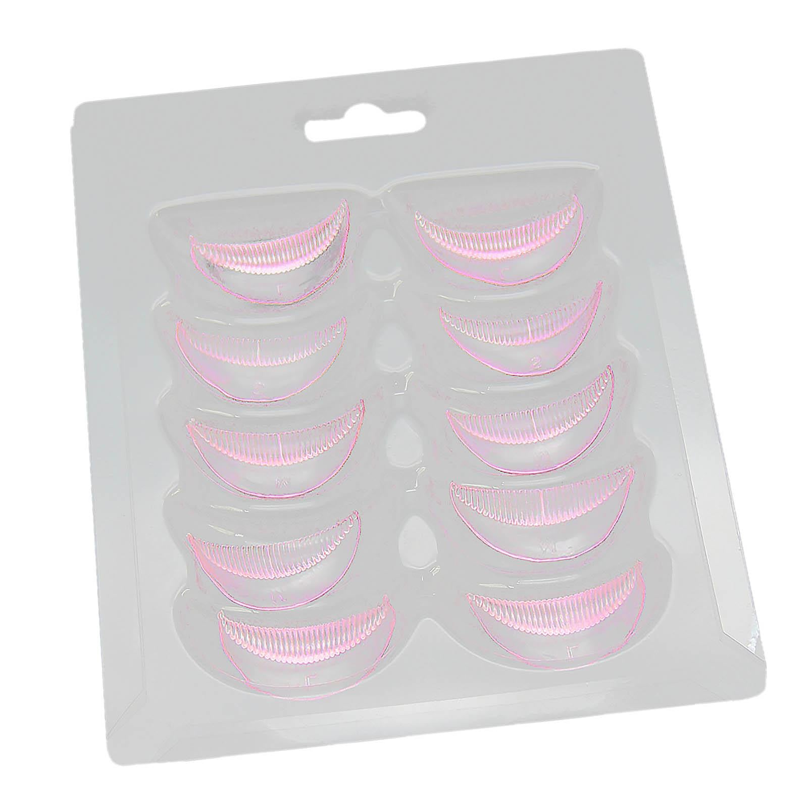 2x10 Piece Lashes Lifting Eyelash Perm Soft Silicone Pad for Eyelash Extension