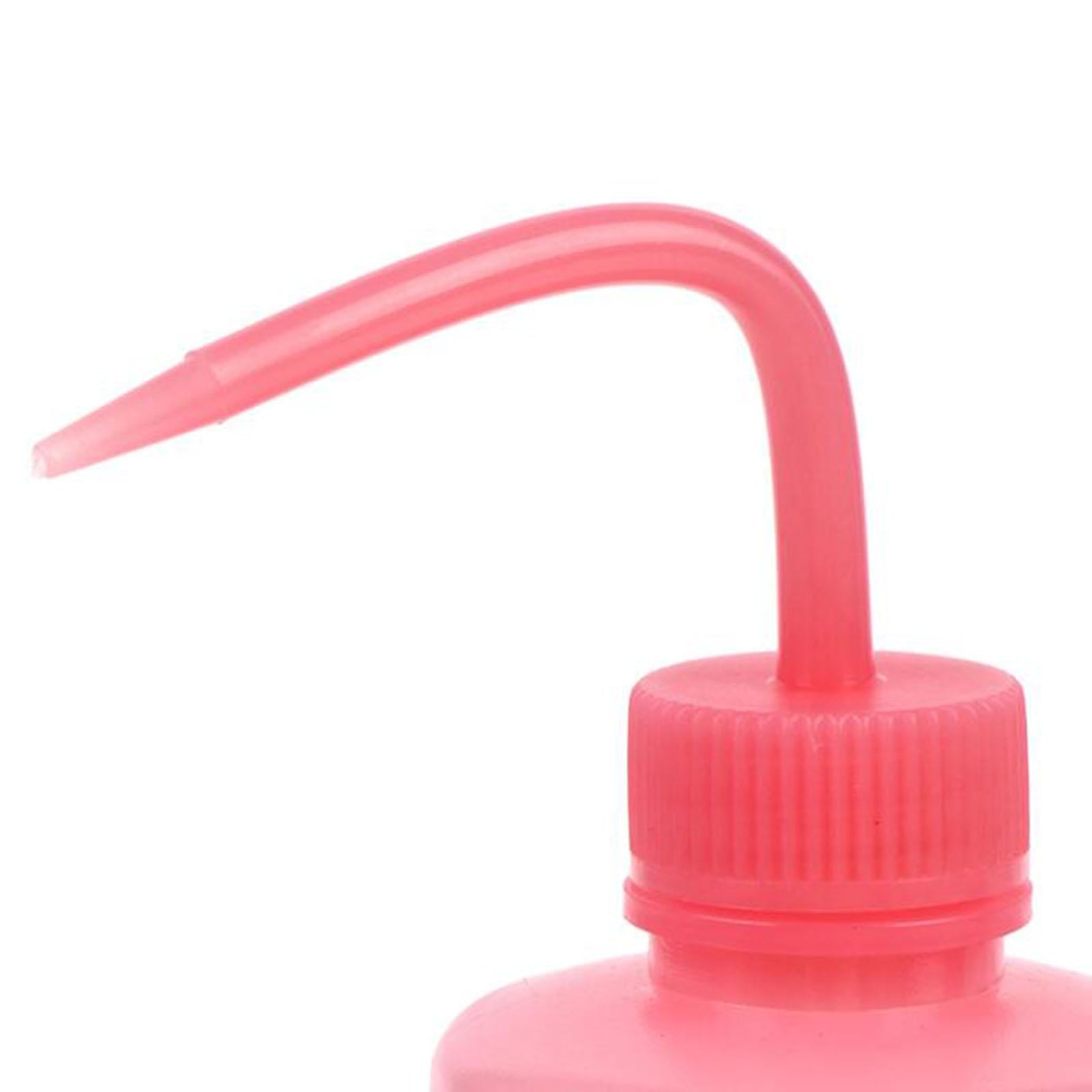4x2x Wash Bottle Diffuser Squirt Squeeze Bottle Twist Top Caps Soap Wash Pink 250ML