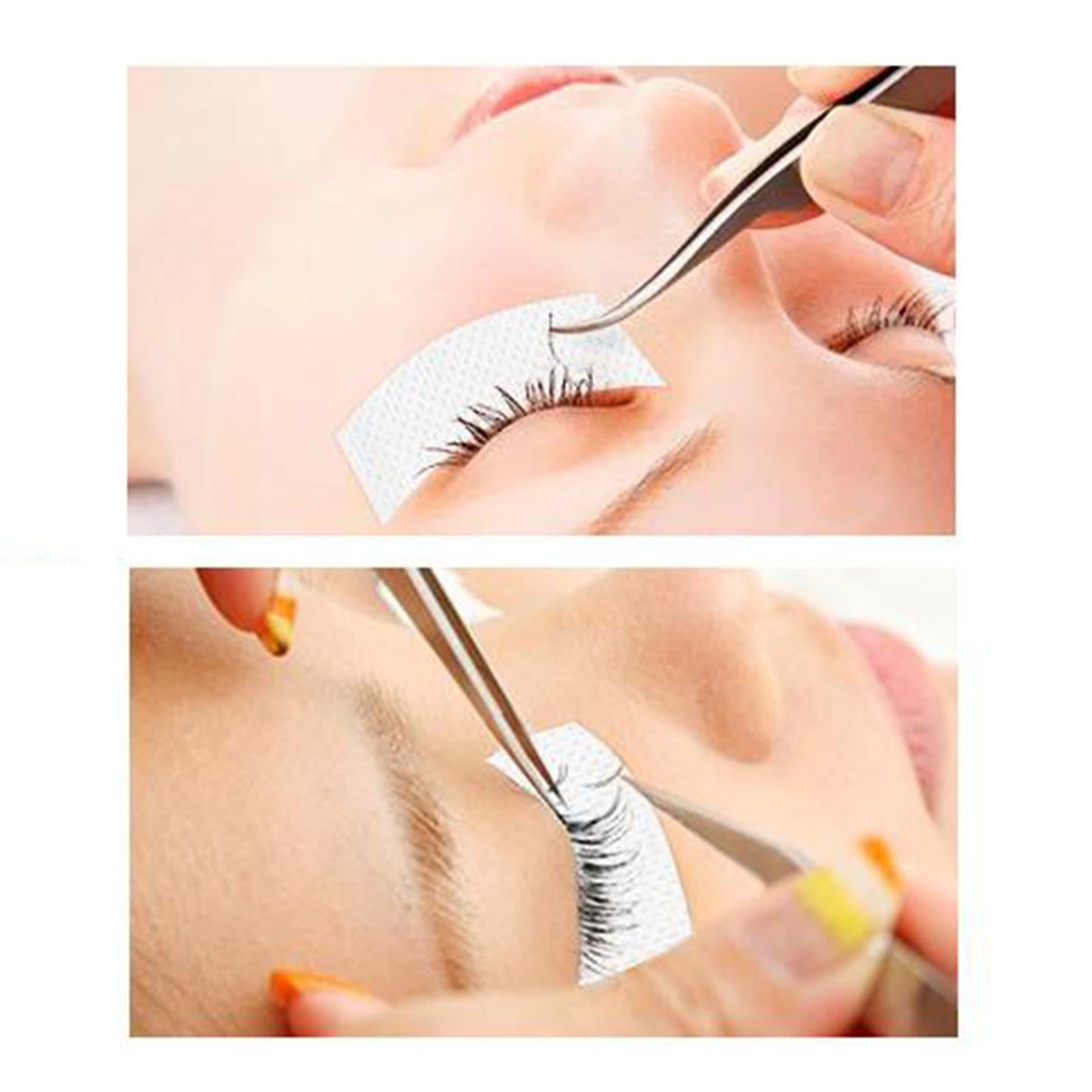 110Pcs Lash Extension Eye Pads Tape for Eyelash Extension Supplies Cotton
