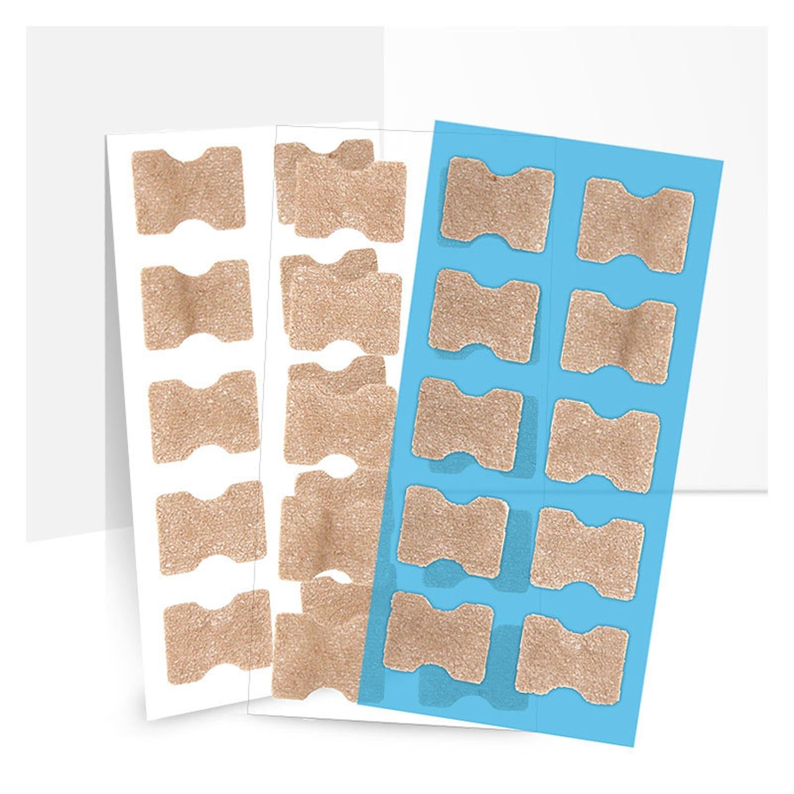 100x Ingrown Toenail Corrector Stickers Toenail Patch for Pedicure Tools White