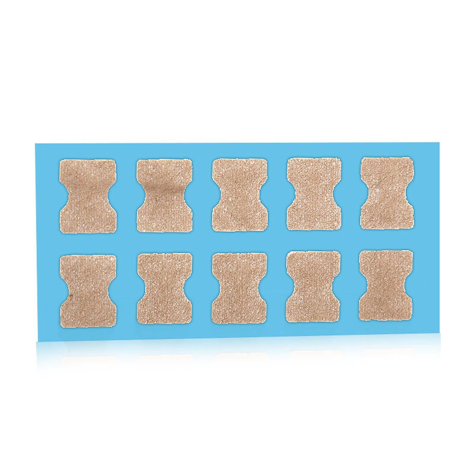 100x Ingrown Toenail Corrector Stickers Toenail Patch for Pedicure Tools Blue