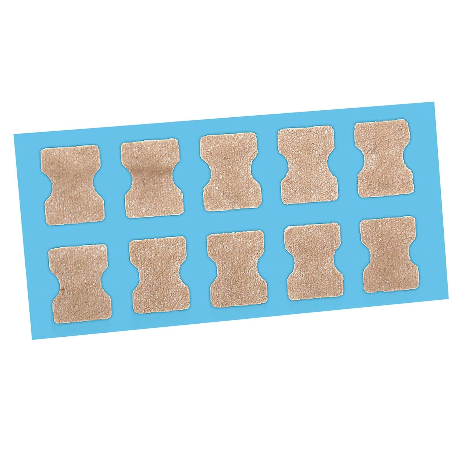 100x Ingrown Toenail Corrector Stickers Toenail Patch for Pedicure Tools Blue