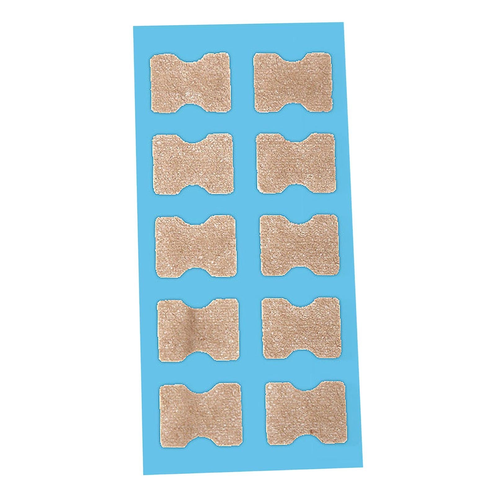 100x Ingrown Toenail Corrector Stickers Toenail Patch for Pedicure Tools Blue