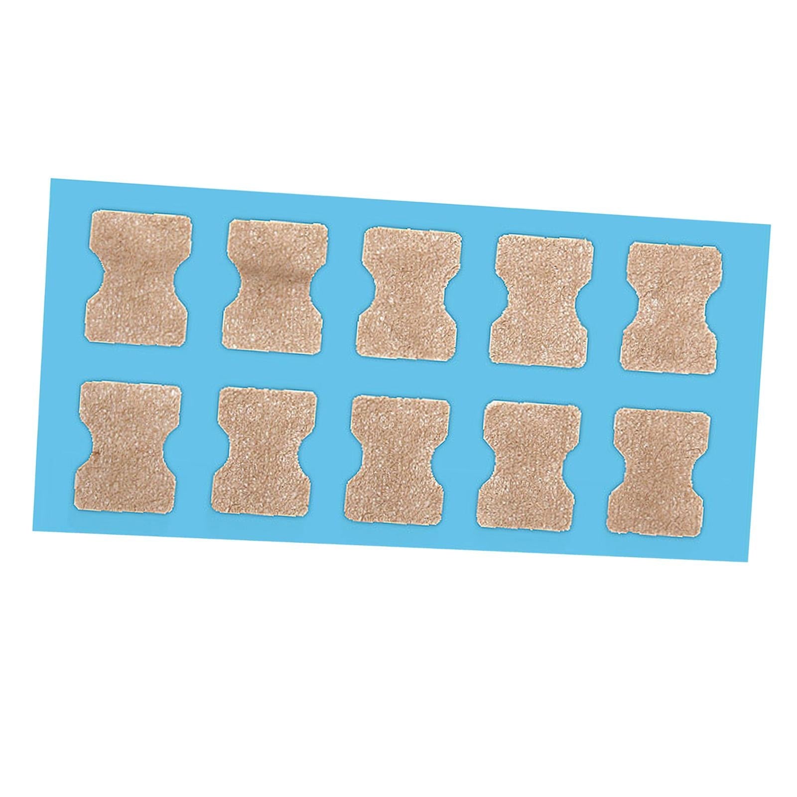 100x Ingrown Toenail Corrector Stickers Toenail Patch for Pedicure Tools Blue