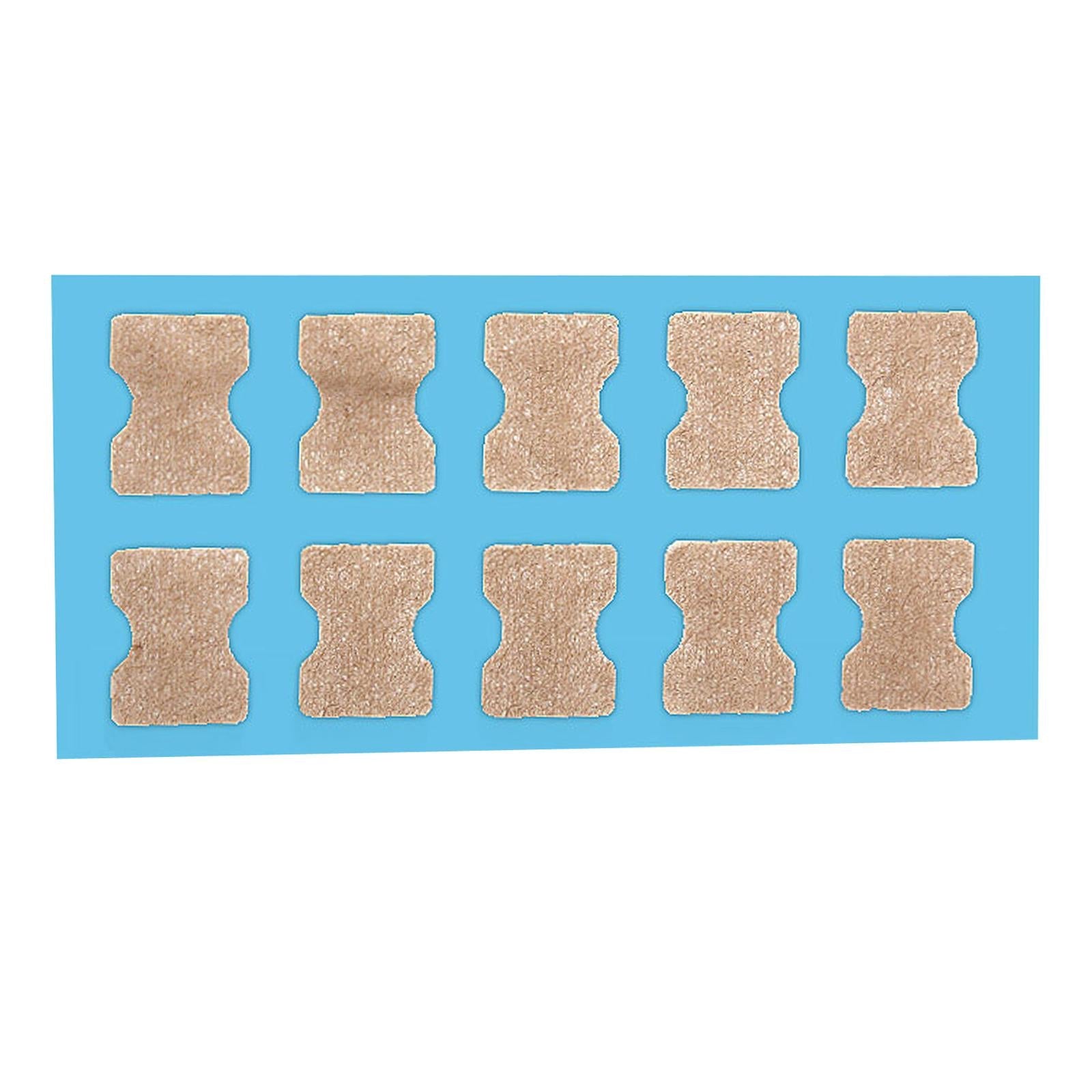 100x Ingrown Toenail Corrector Stickers Toenail Patch for Pedicure Tools Blue