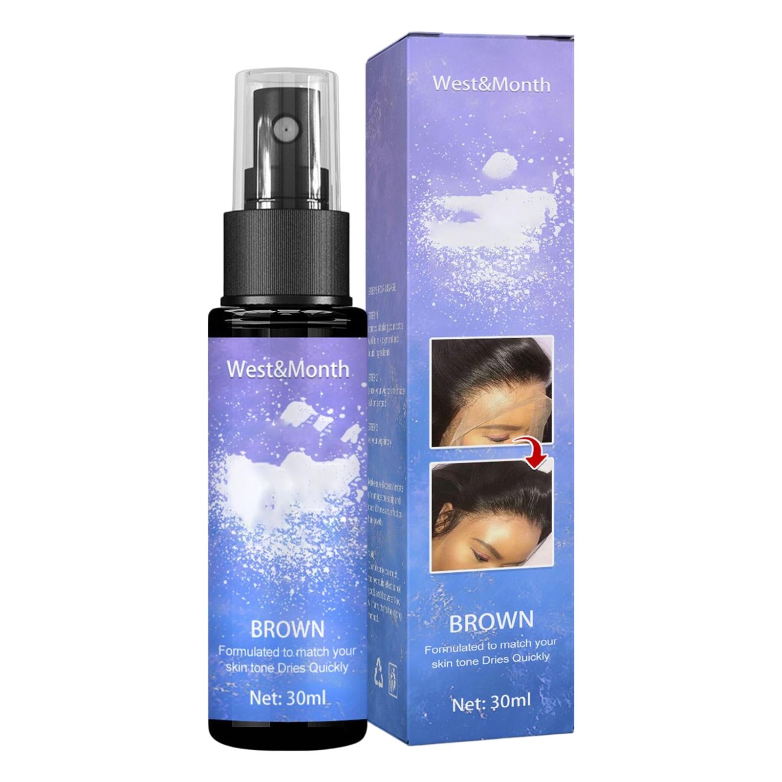 3xLace Tint Spray Natural Look Quick   30ml Matching Skin Tones for Wigs