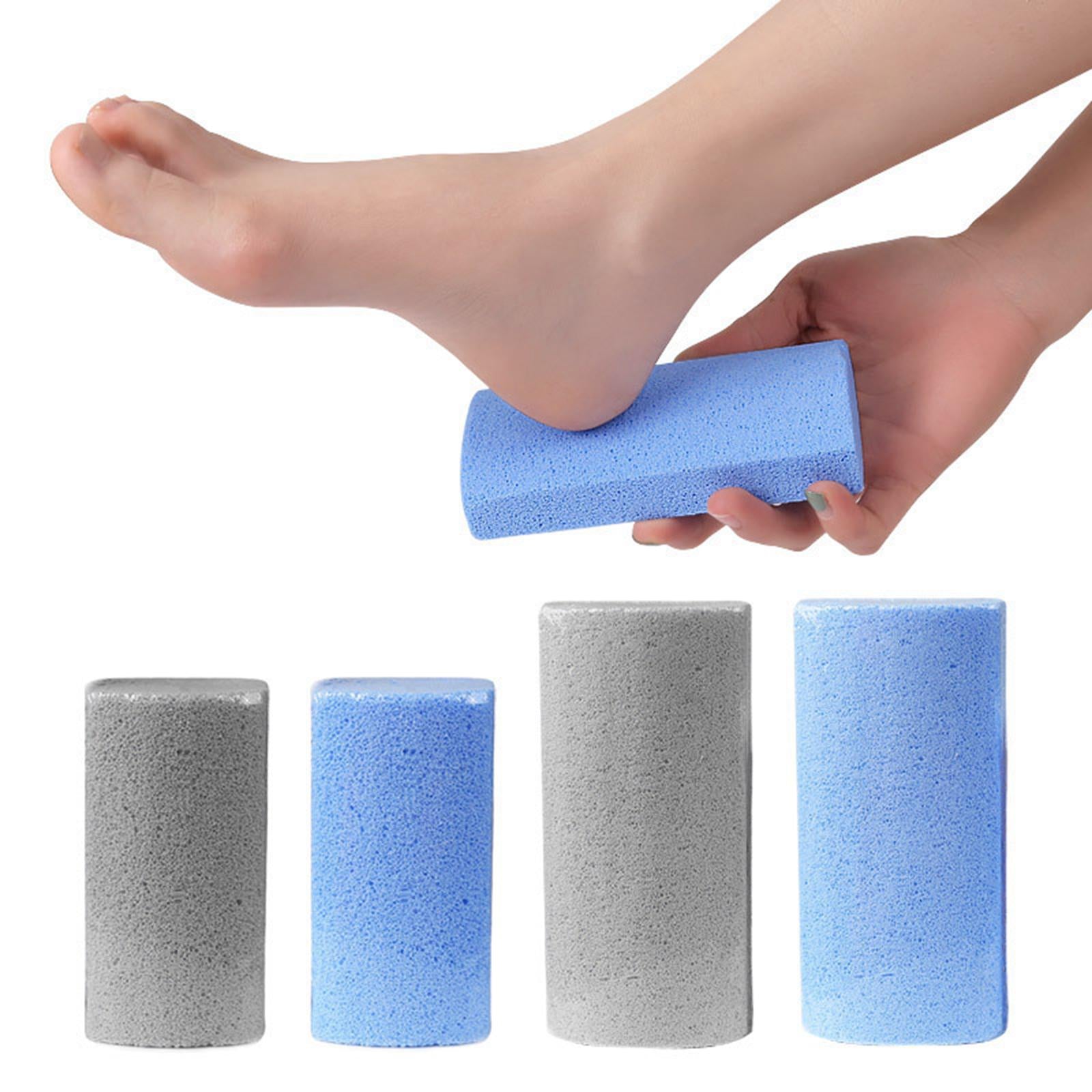 2xCuboid Foot Pumice Stones Double Sided for Dead Hard Skin Feet Care Blue S