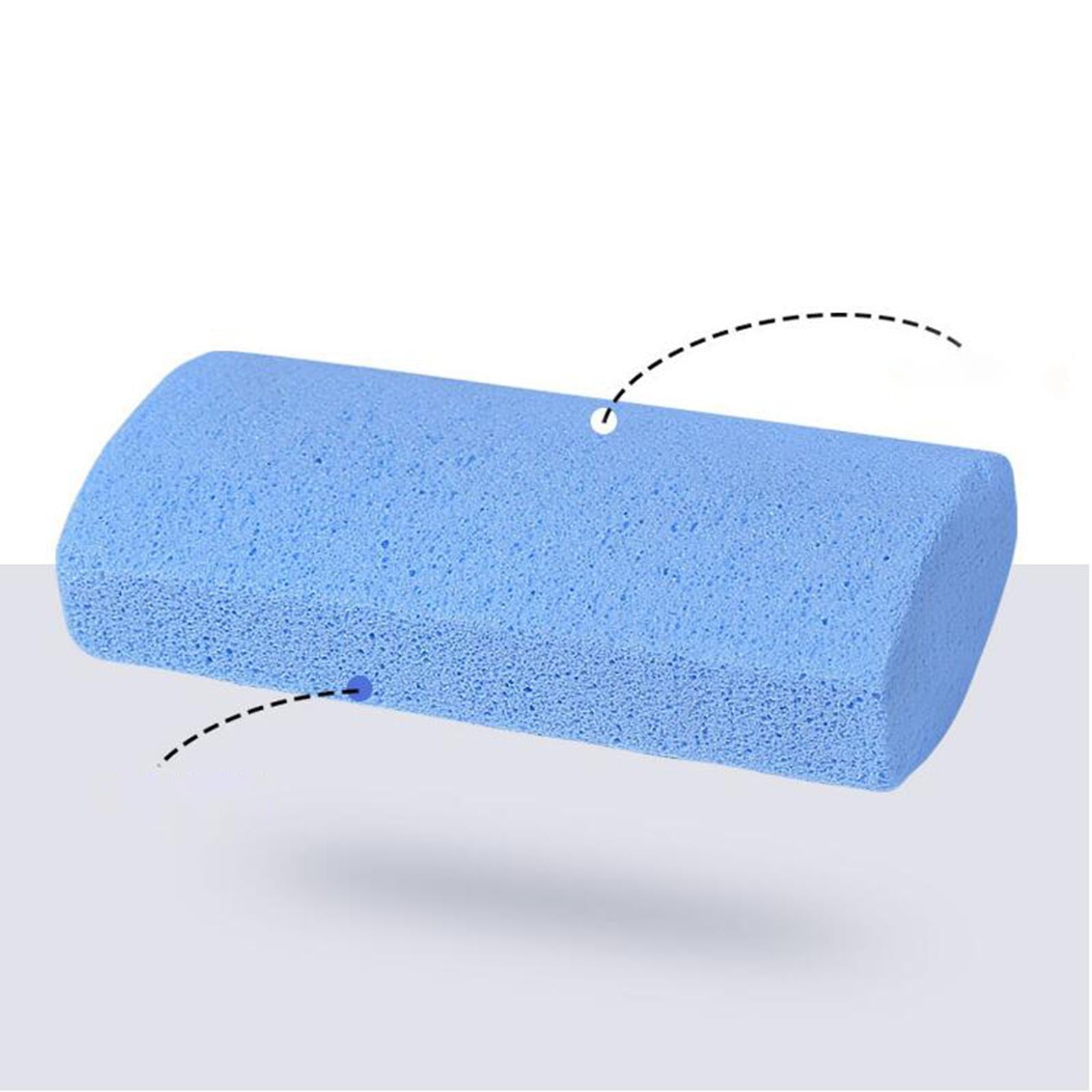 2xCuboid Foot Pumice Stones Double Sided for Dead Hard Skin Feet Care Blue S