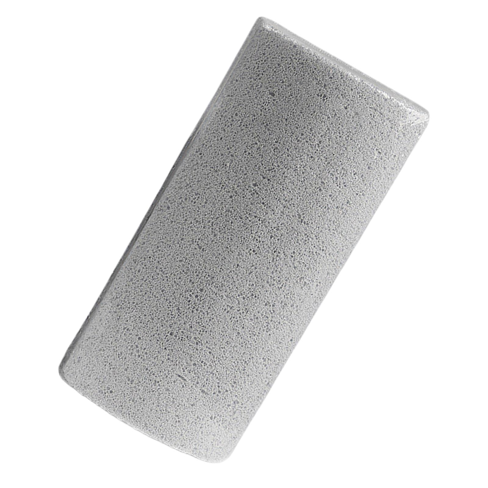 2xCuboid Foot Pumice Stones Double Sided for Dead Hard Skin Feet Care Grey L
