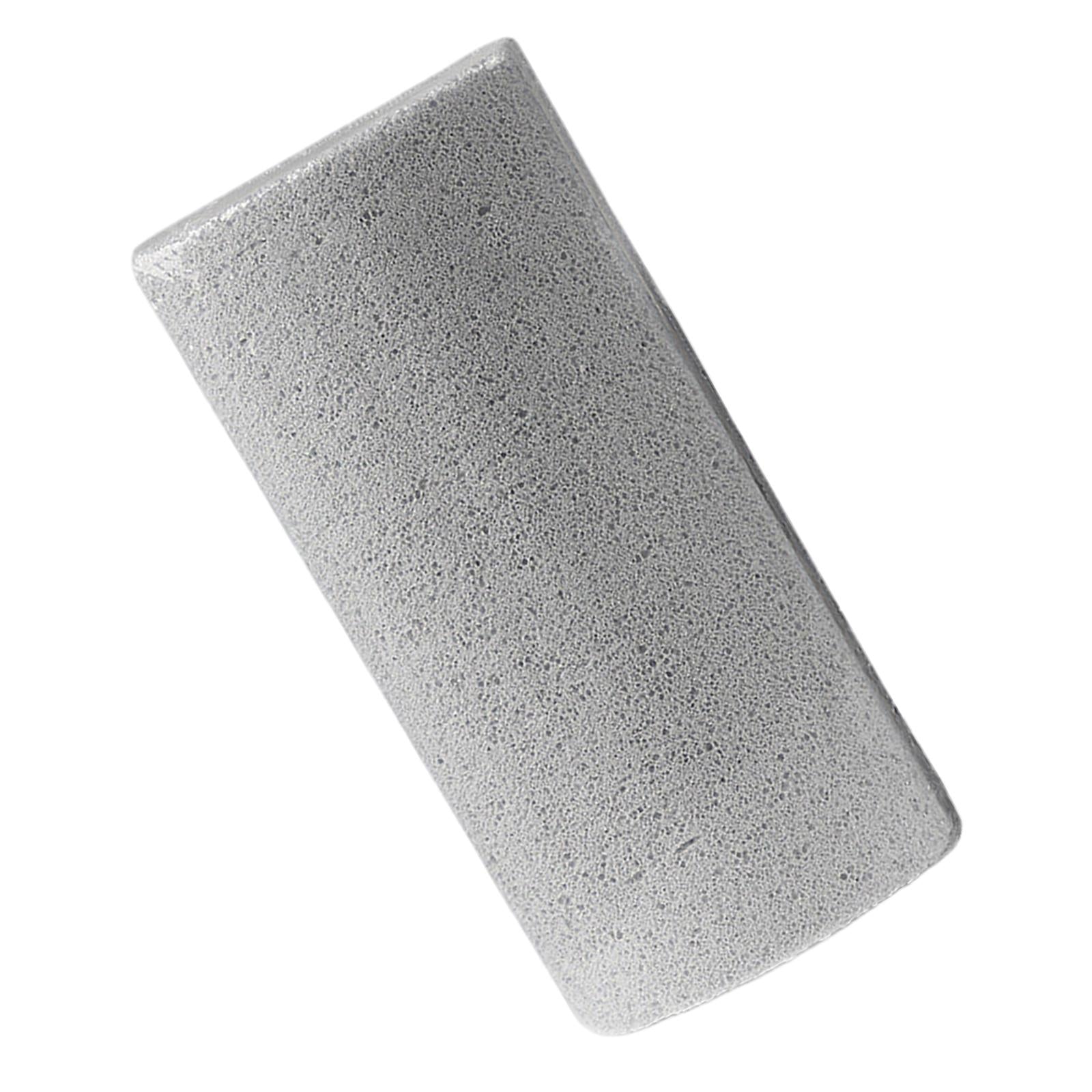 2xCuboid Foot Pumice Stones Double Sided for Dead Hard Skin Feet Care Grey L